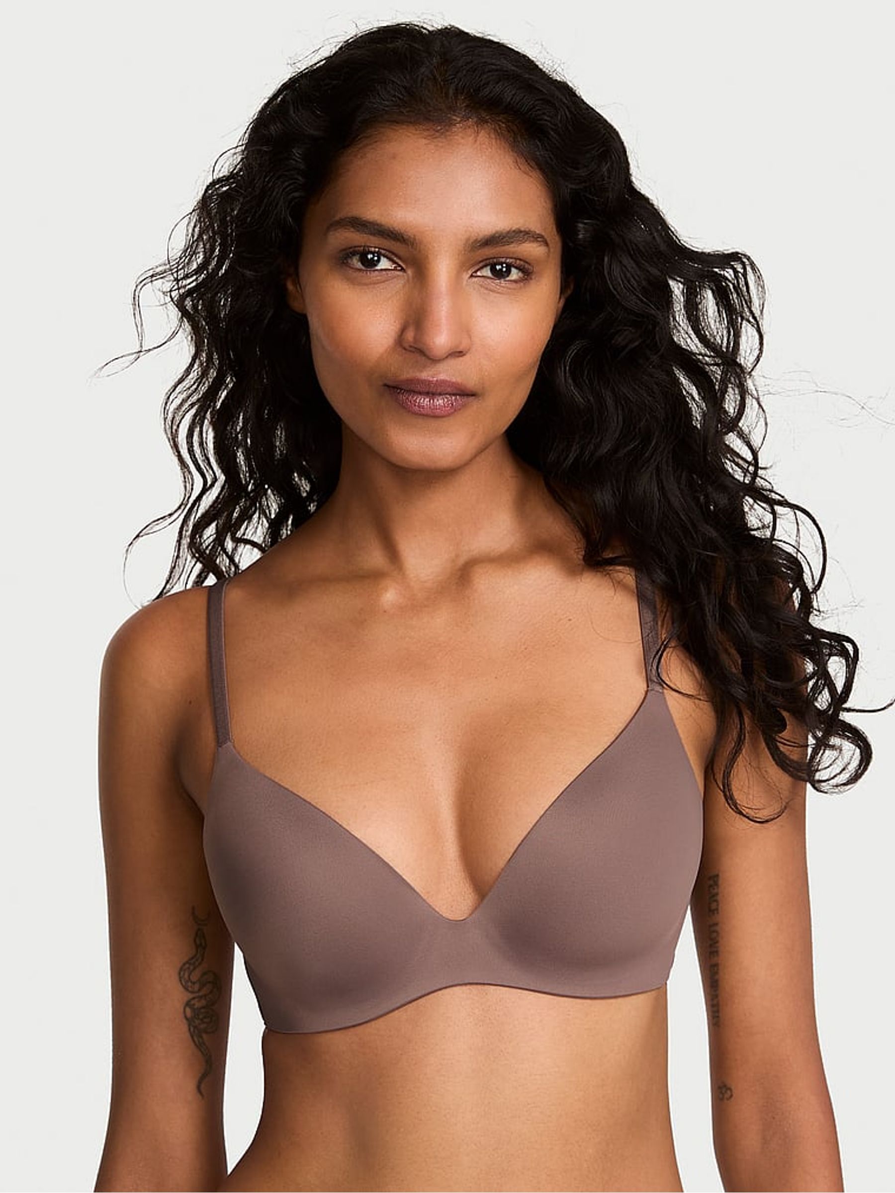 Cloudy Grey Lightly Lined Demi Flexfactor Bra - Image 1 of 3