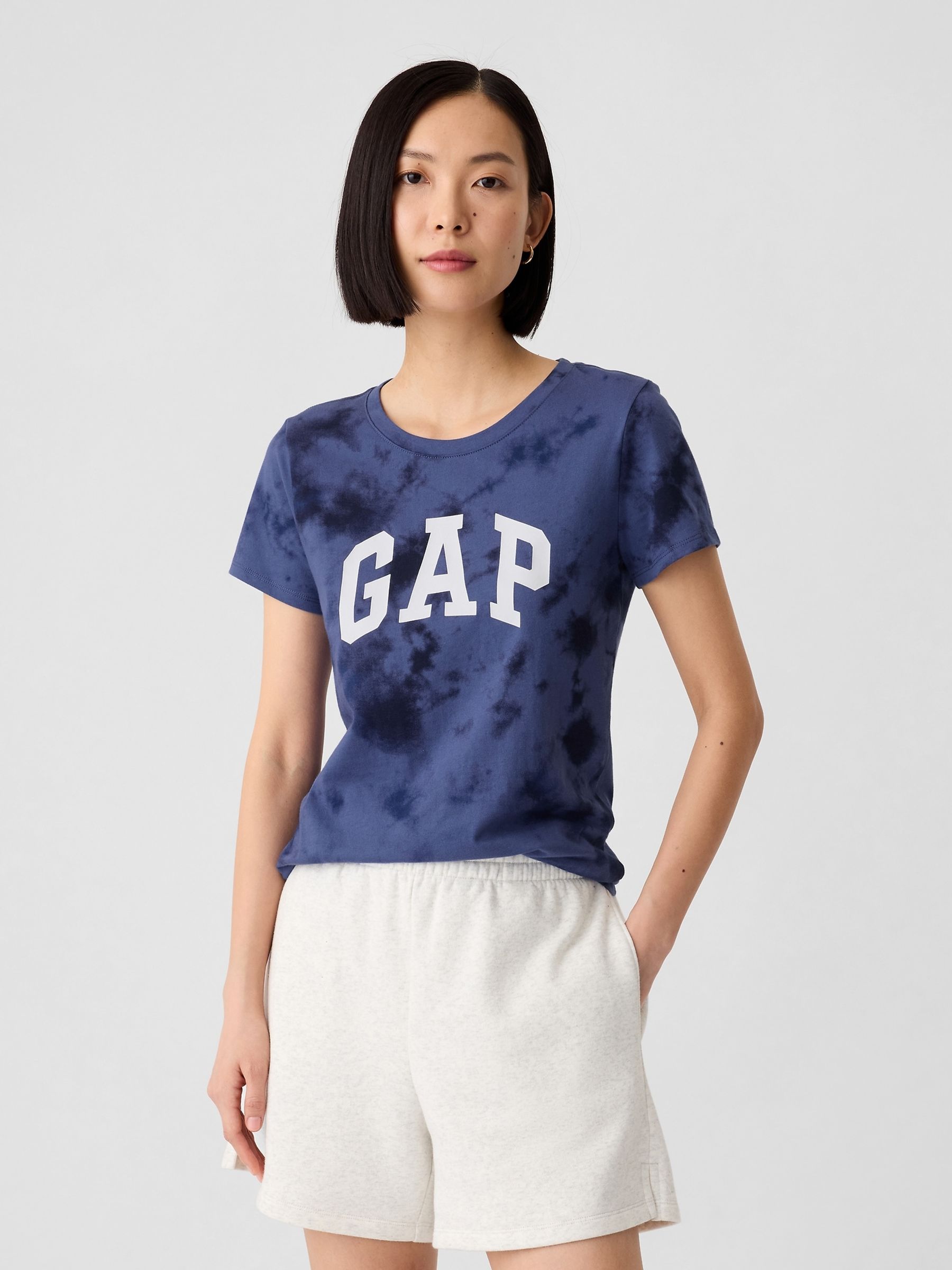 Blue Logo Short Sleeve Crew Neck T-Shirt - Image 1 of 1