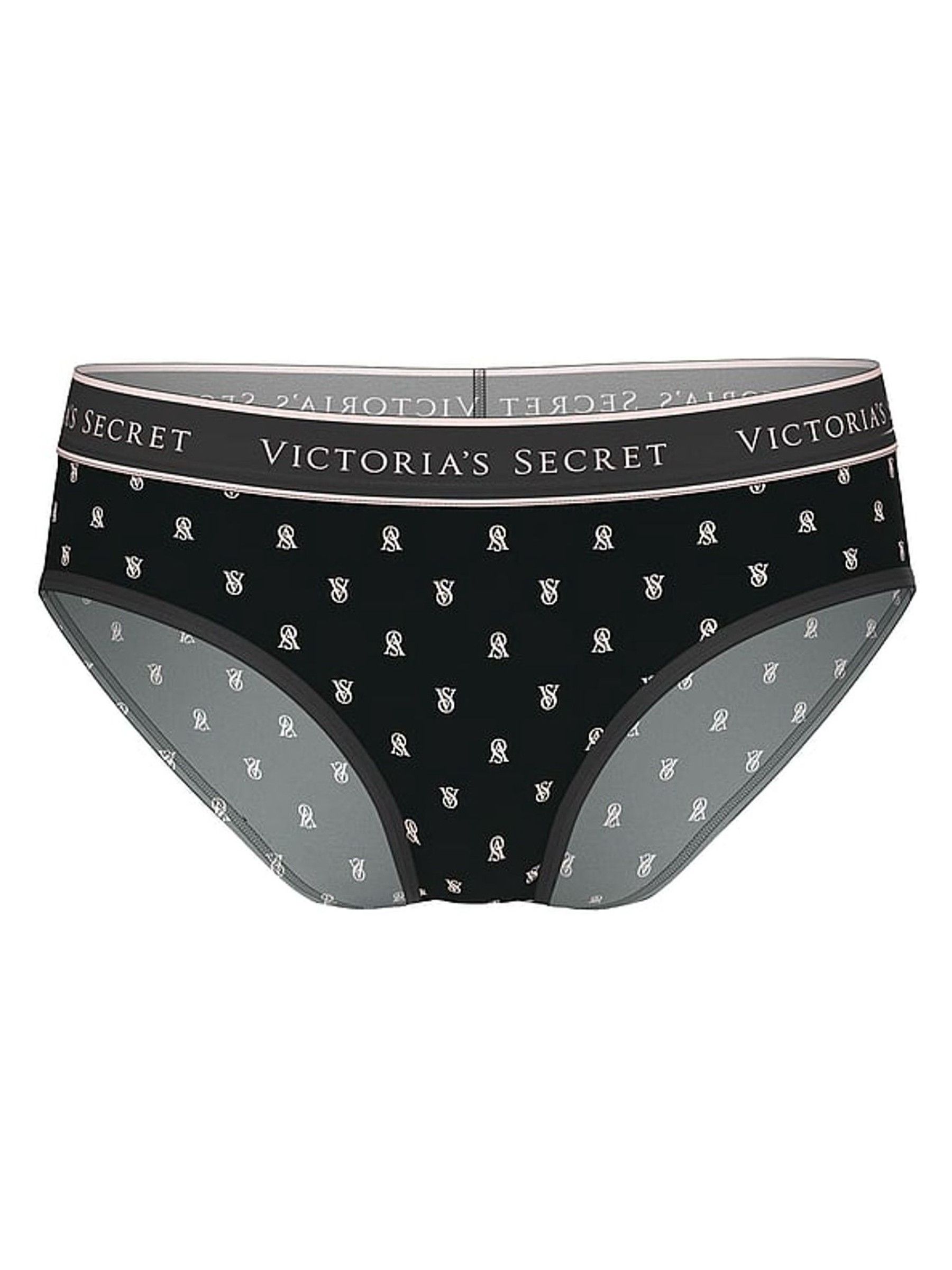 Black VS Print Hipster Logo Knickers - Image 2 of 3