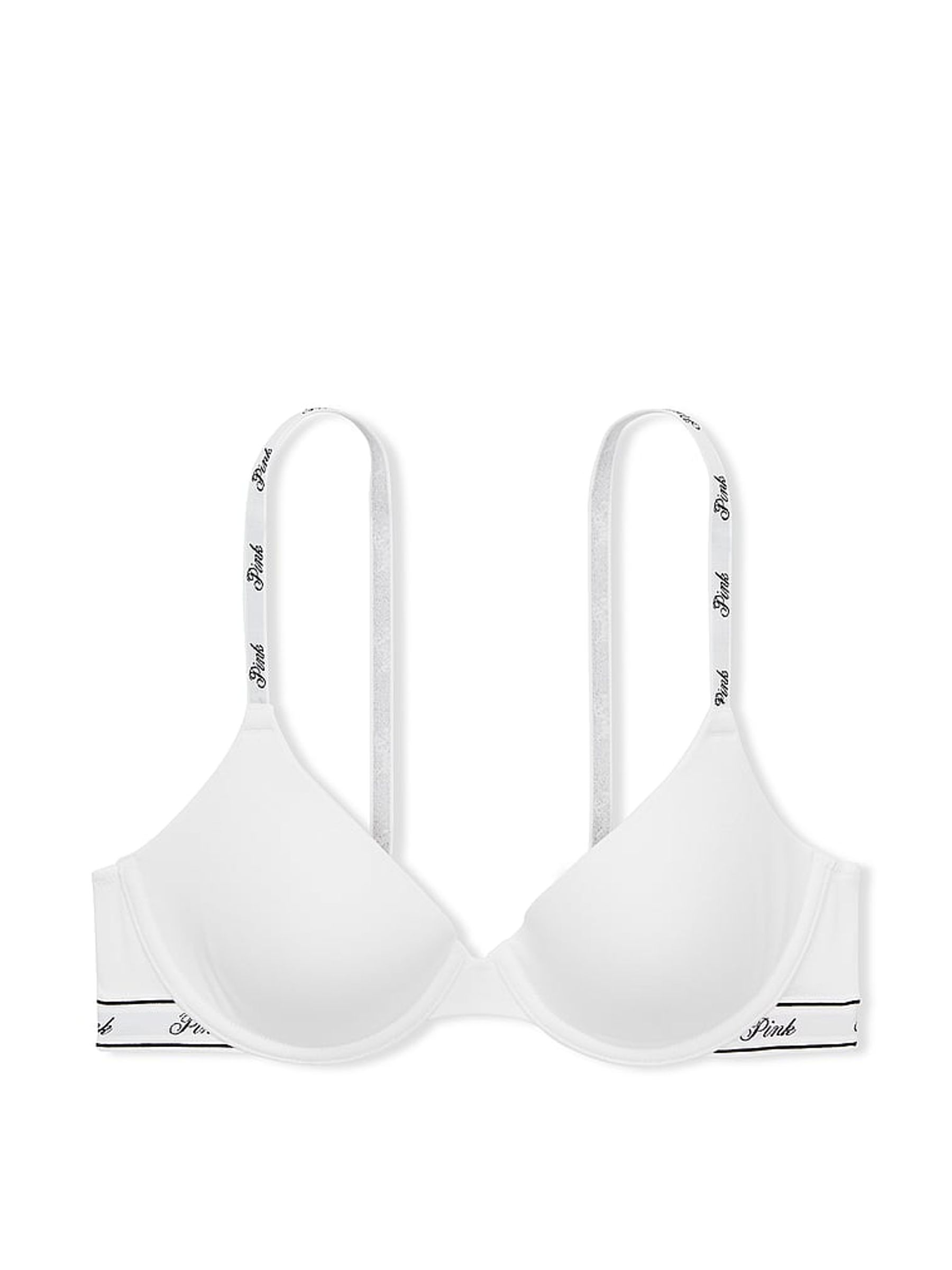 Optic White Cotton Bra - Image 3 of 3 Optic White Cotton Bra - Image 3 of 3