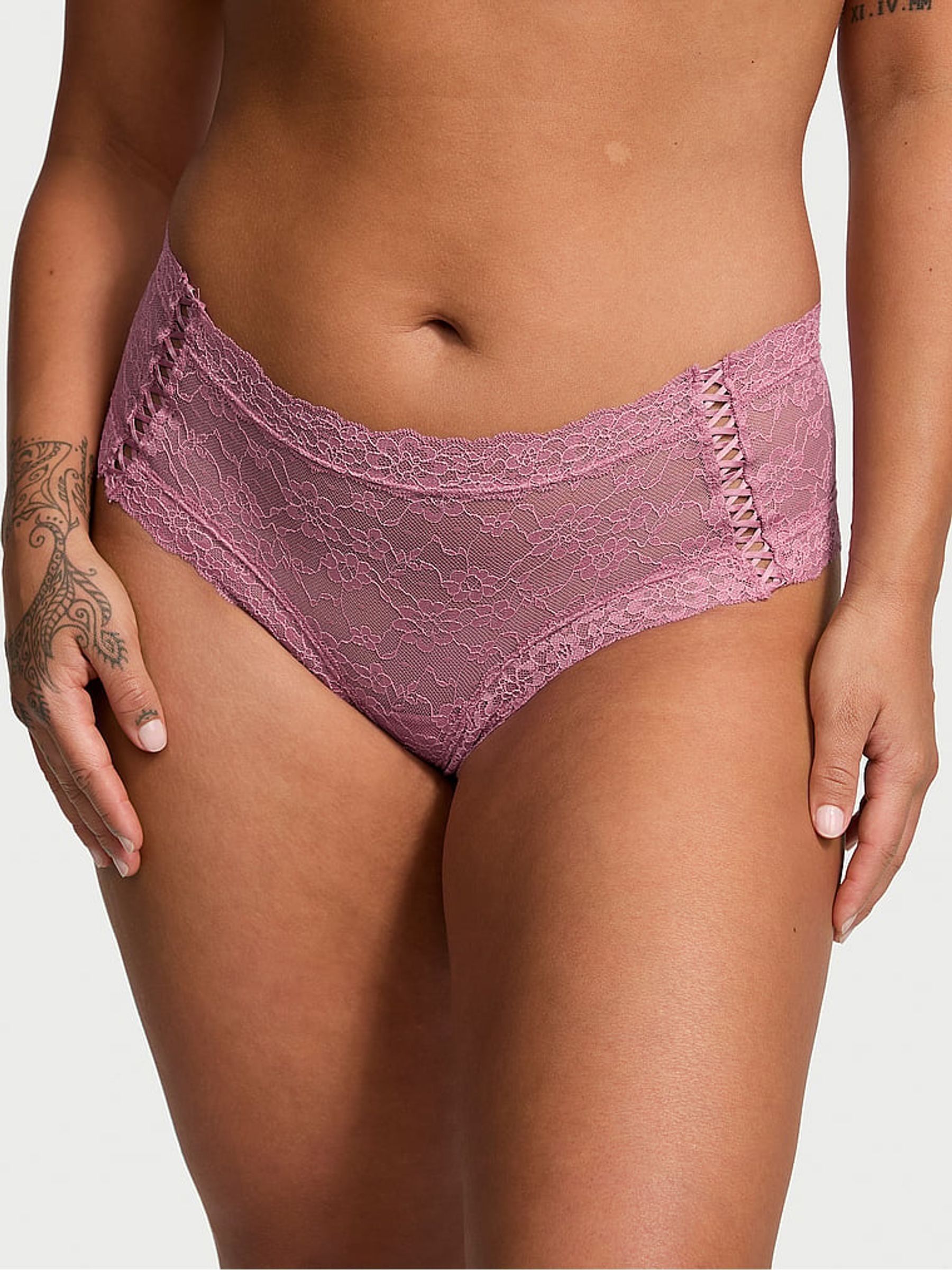 Thistle Purple Cheeky Knickers - Image 1 of 3