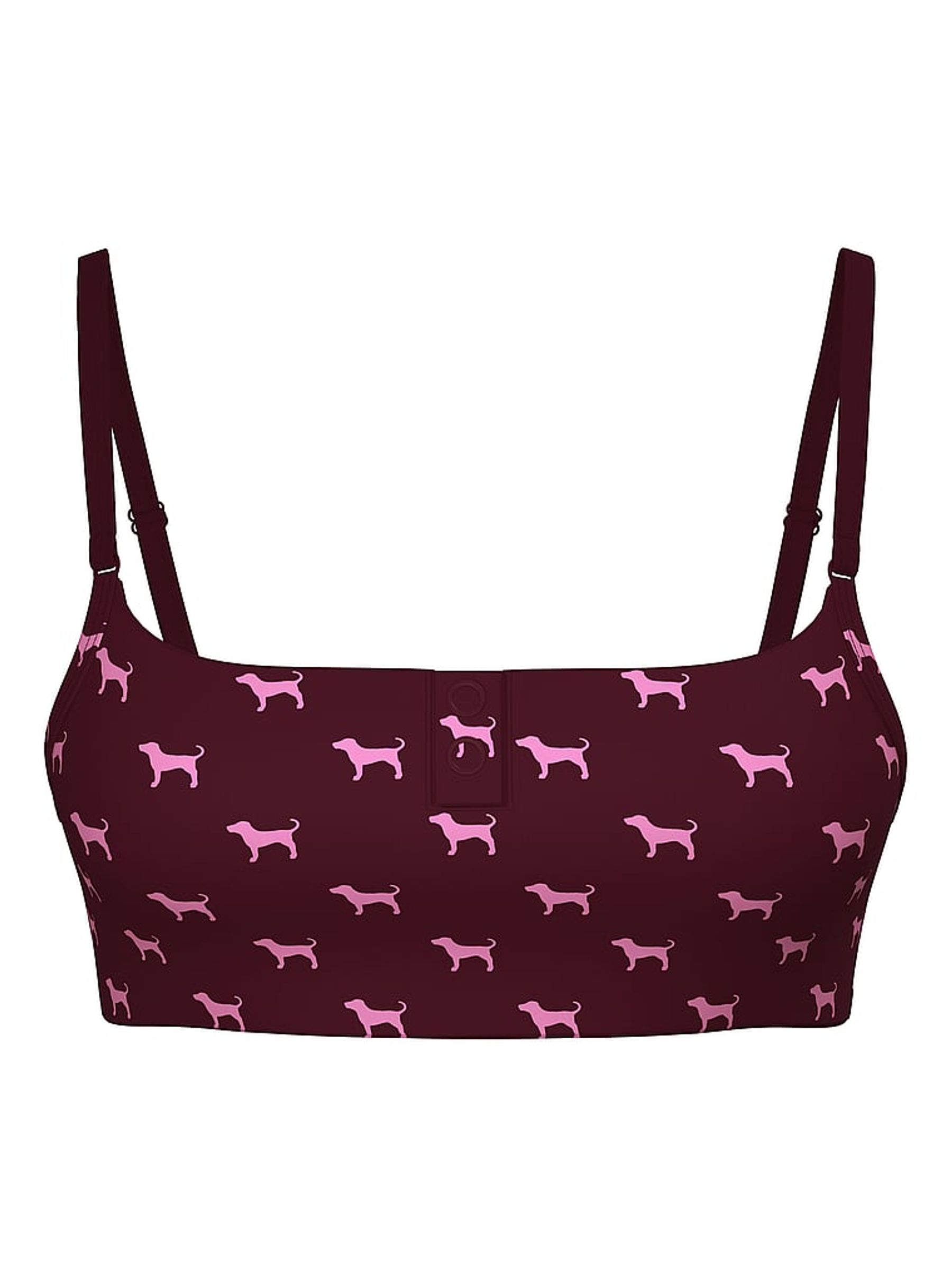 Purple Rose Bralette Scoop Bralette - Image 3 of 3