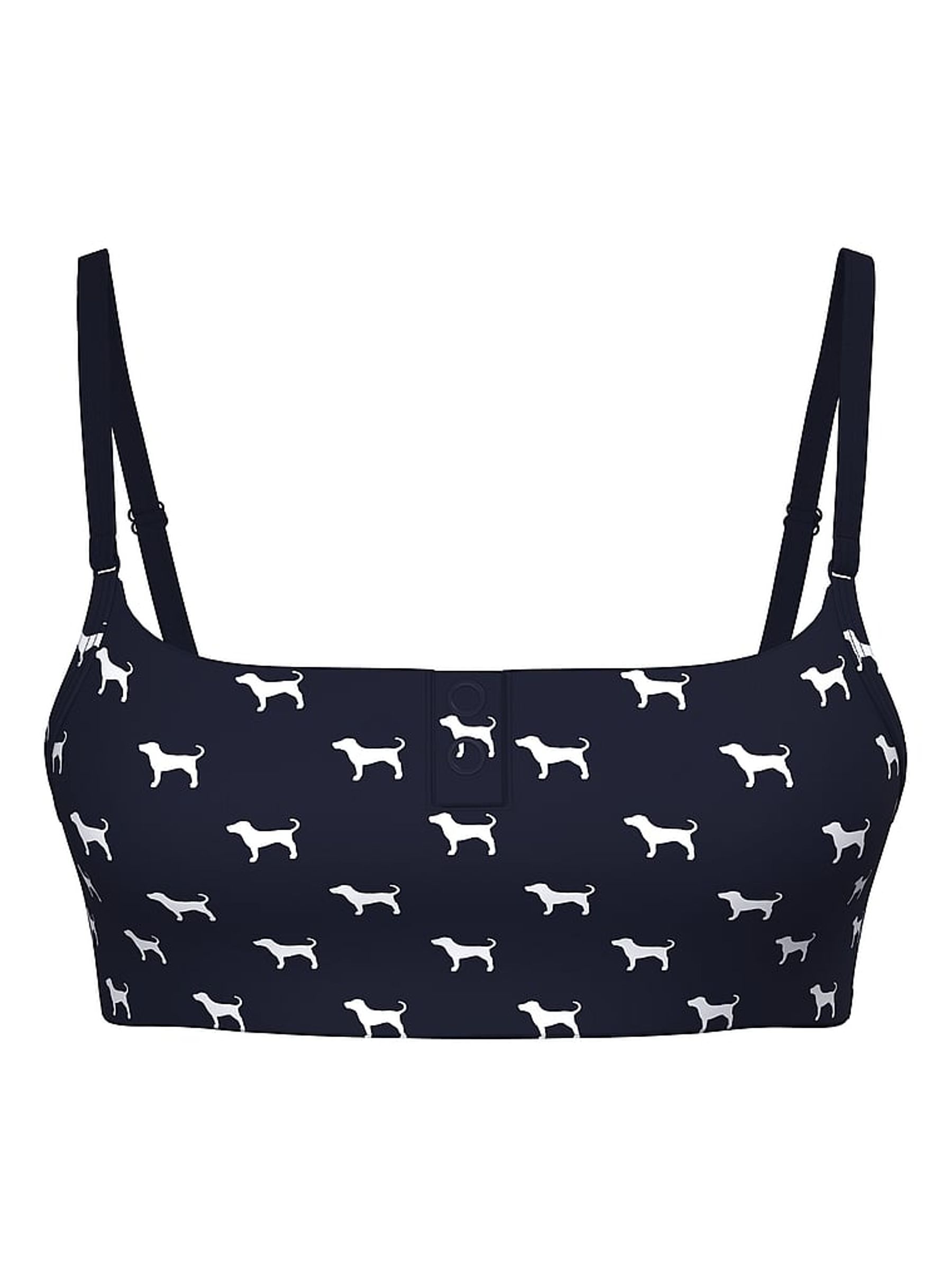 Noir Navy Blue Bralette Scoop Bralette - Image 3 of 3
