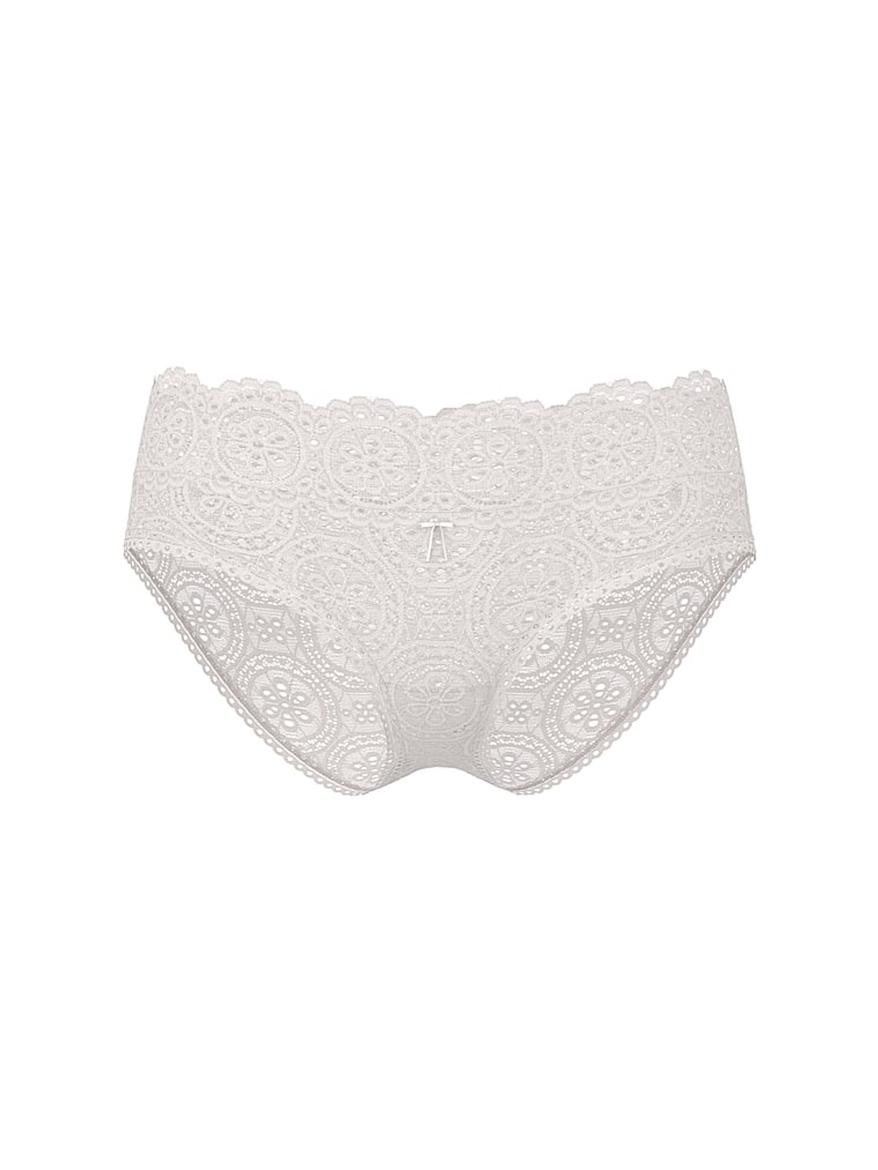 Coconut White Hipster Eyelet Lace Knickers - Image 3 of 3