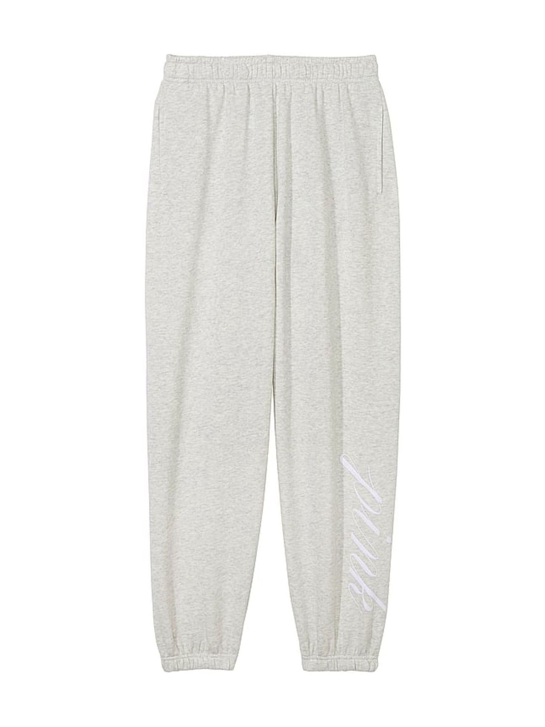 Heather Stone Grey Cuffed Joggers - Image 3 of 3