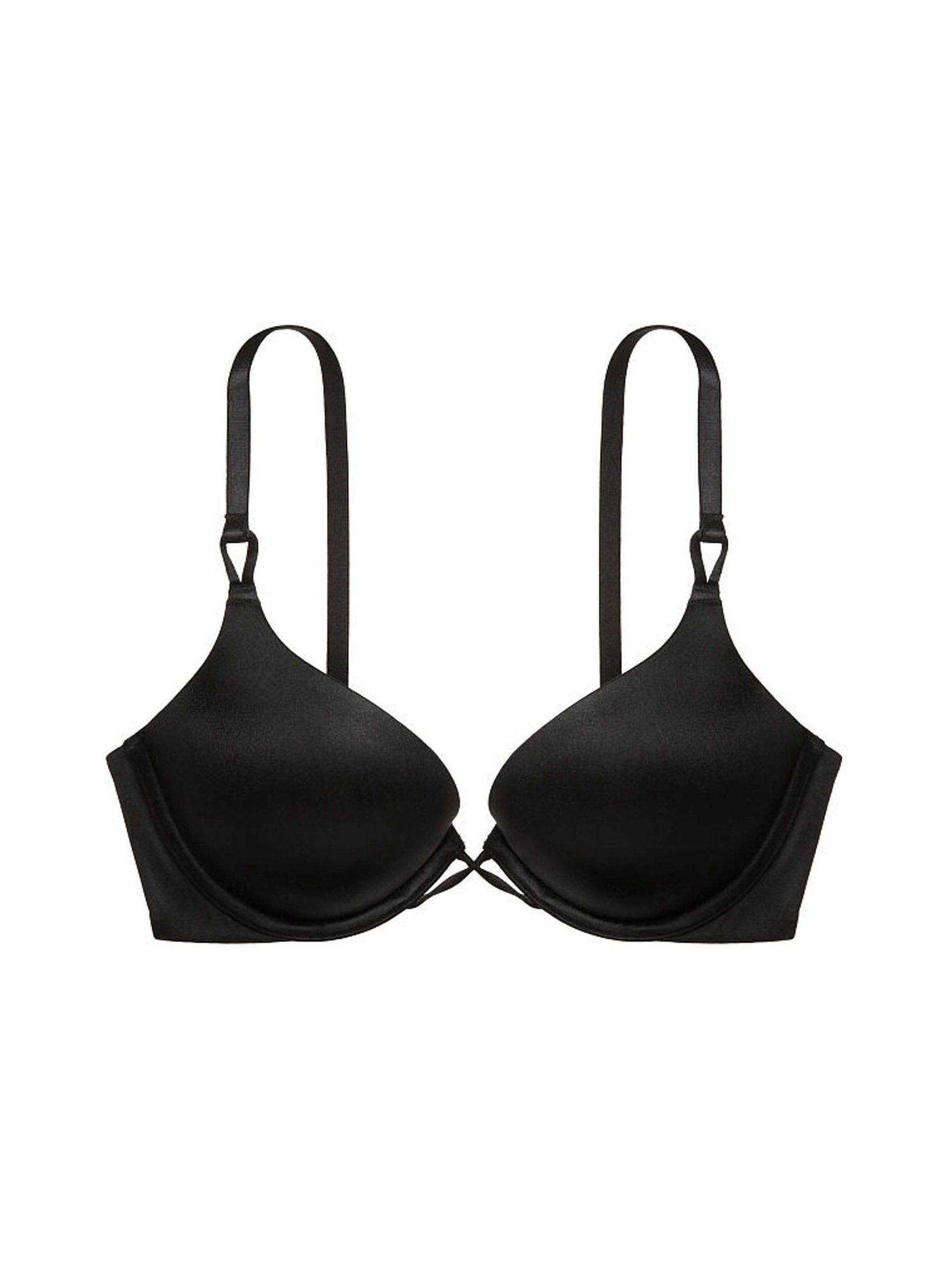 Black Add 2 Cups Push Up Bombshell Bra - Image 6 of 6