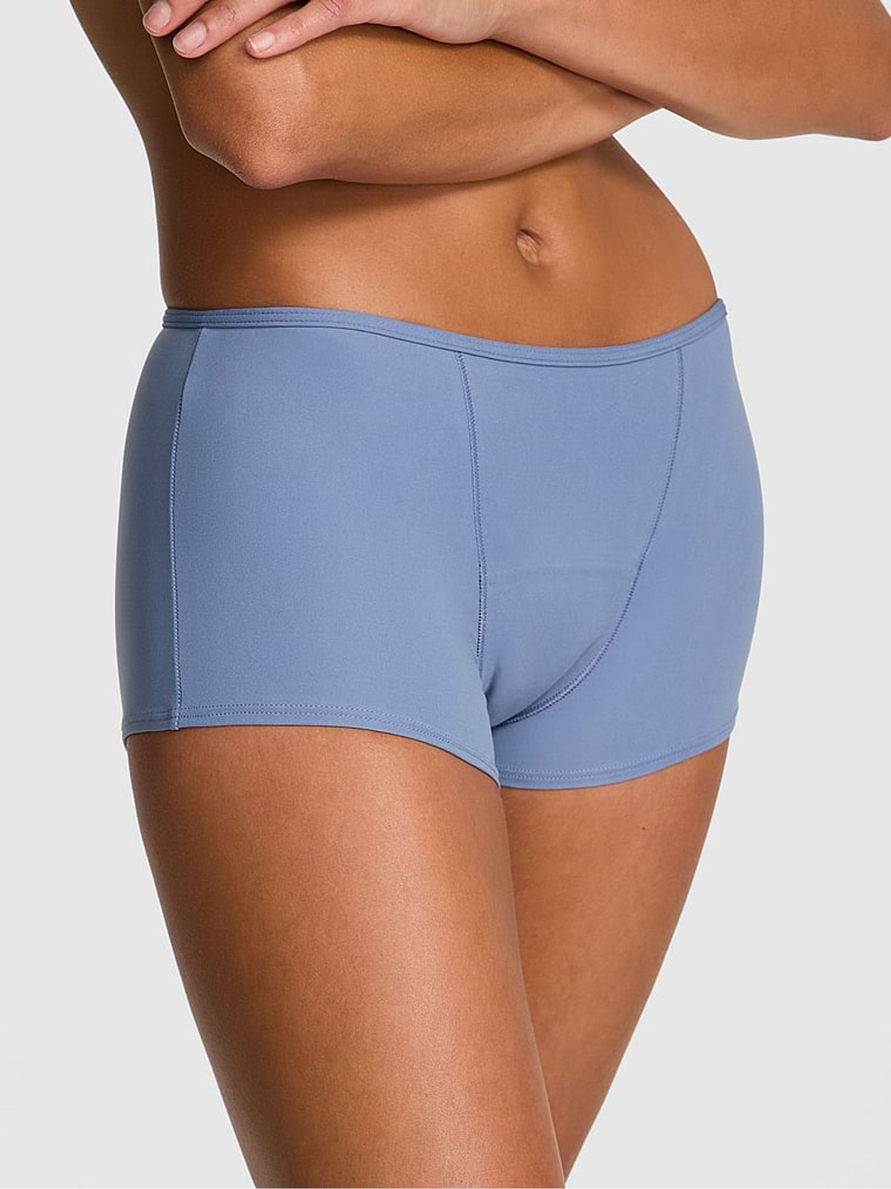 Black Boyshort Period Knickers - Image 1 of 3