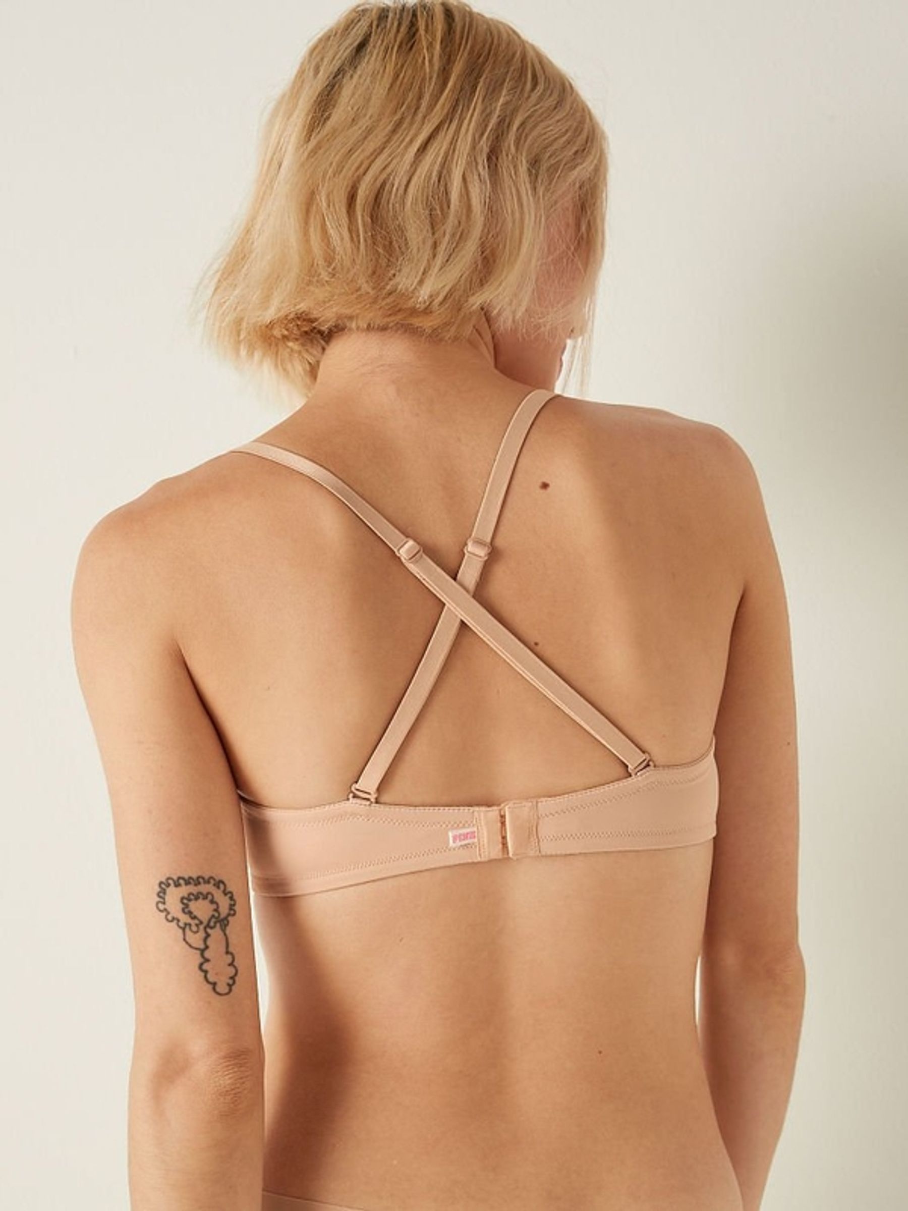 Beige Nude Strapless Multiway Push Up Bra - Image 2 of 5