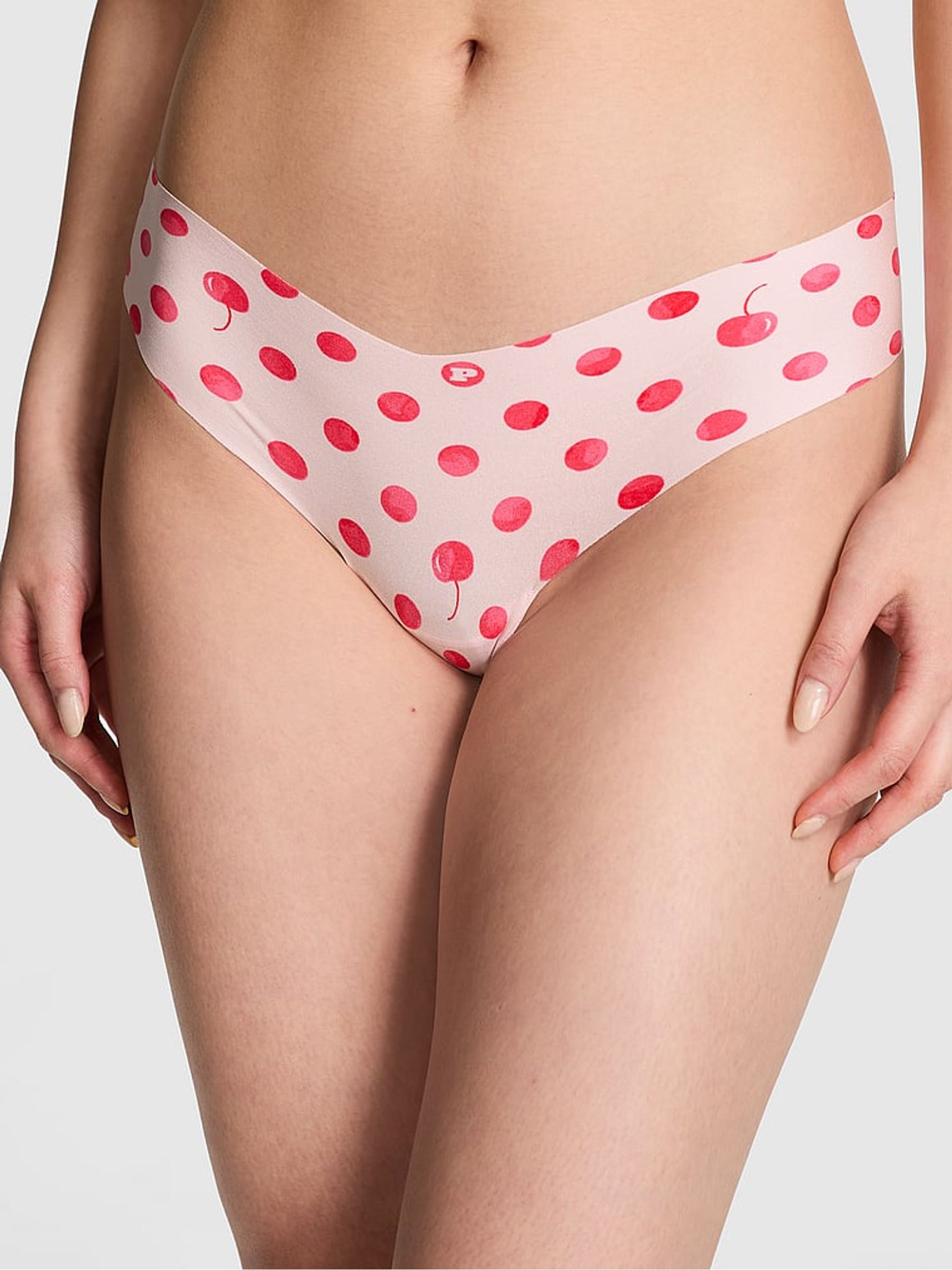 Pink Dot Thong No Show Knickers - Image 1 of 3