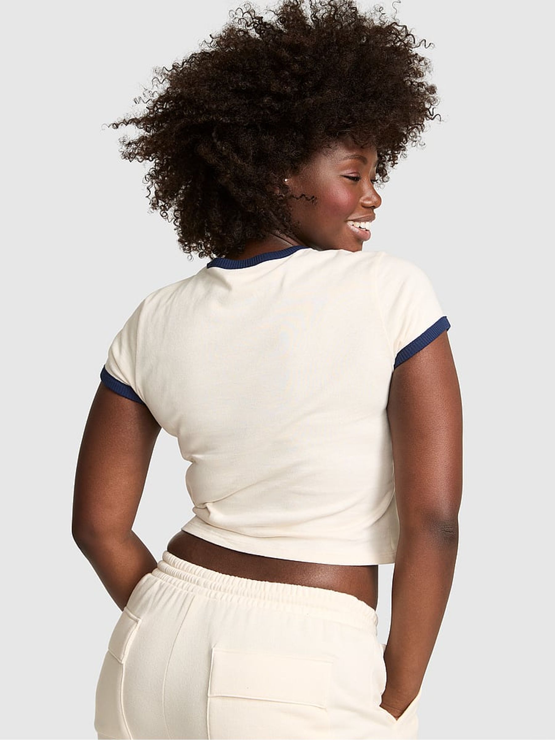 Winter White Retro T-Shirt - Image 2 of 4