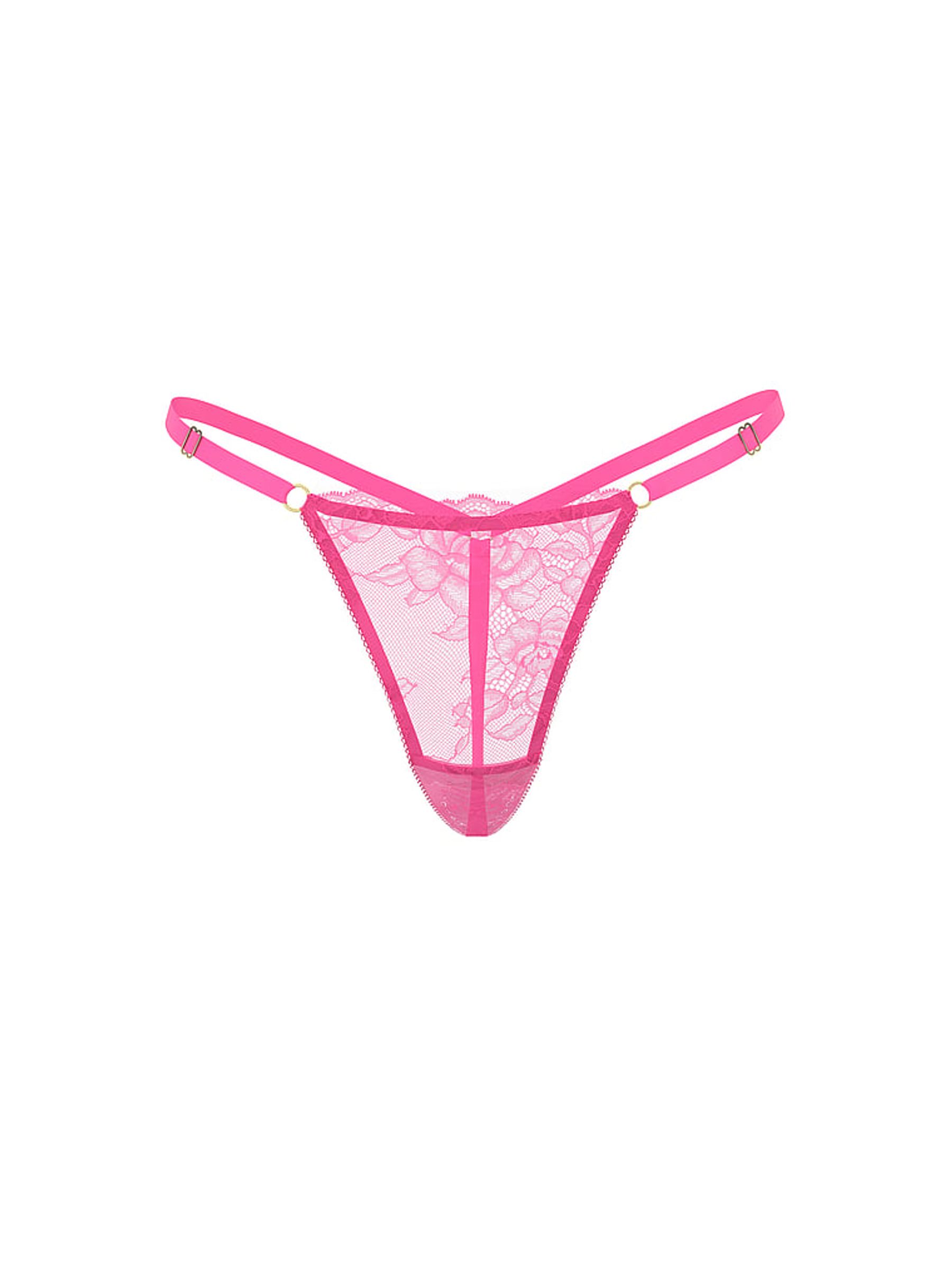 Ultra Pink Lace Knickers - Image 3 of 3