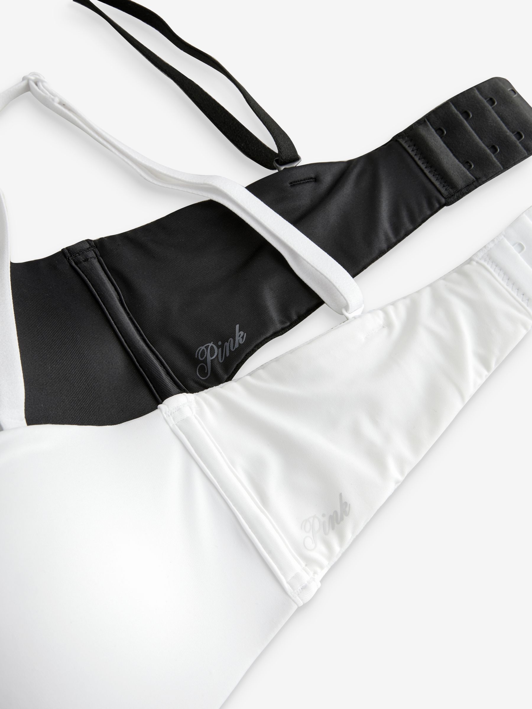 Pure Black Strapless Multiway Push Up Bra - Image 5 of 6