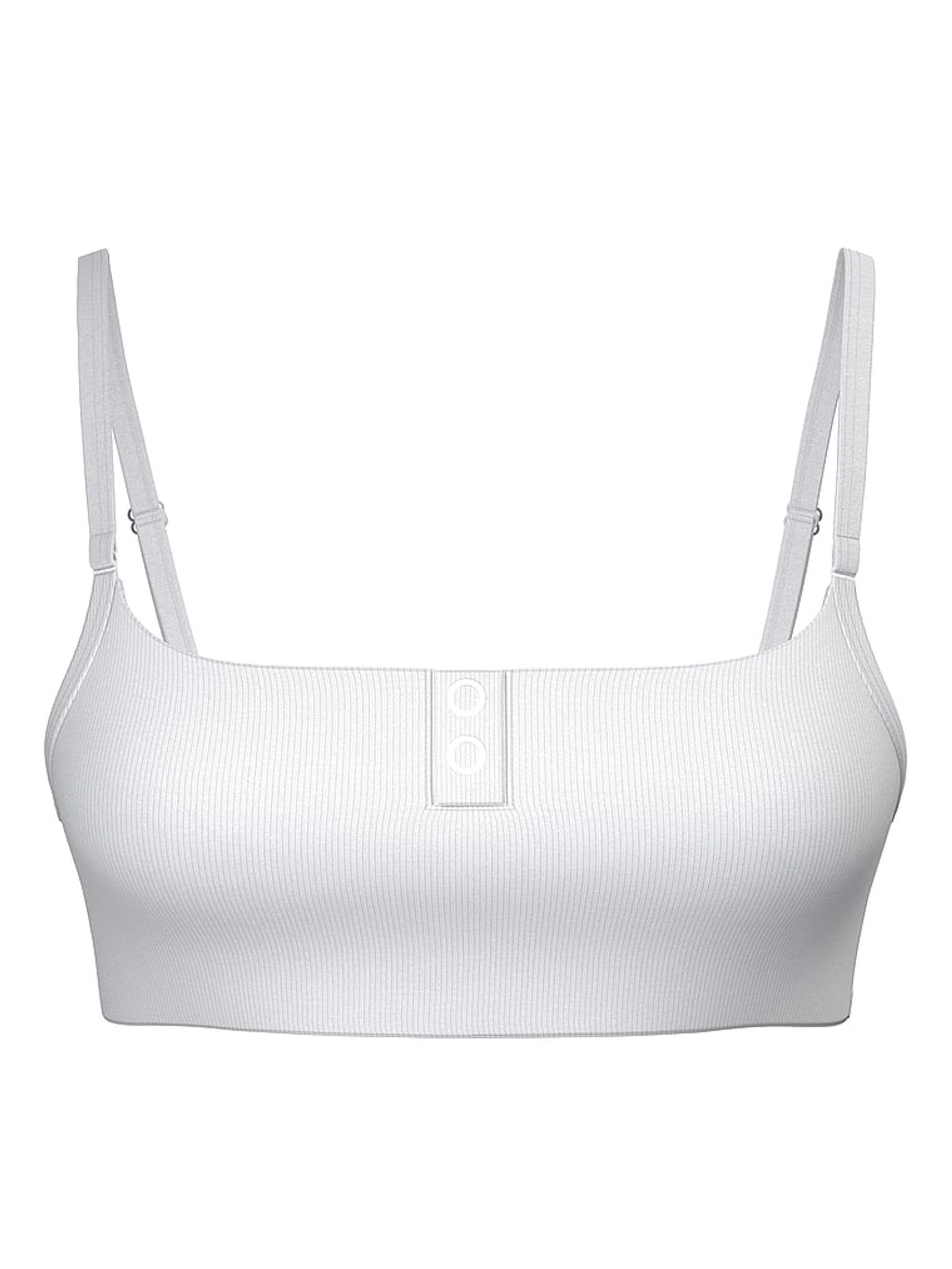 White Bralette Scoop Bralette - Image 3 of 3