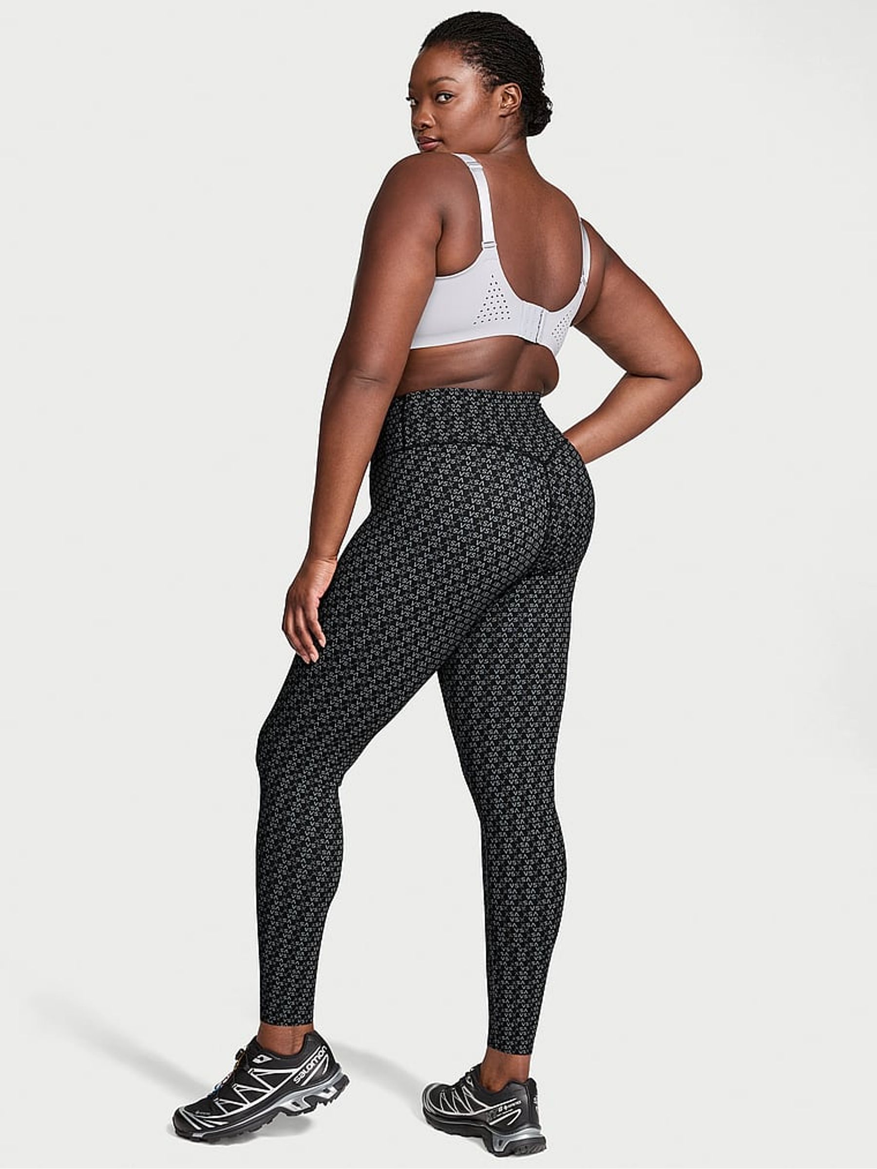 Black Logo Elevate™ Leggings - Image 2 of 4