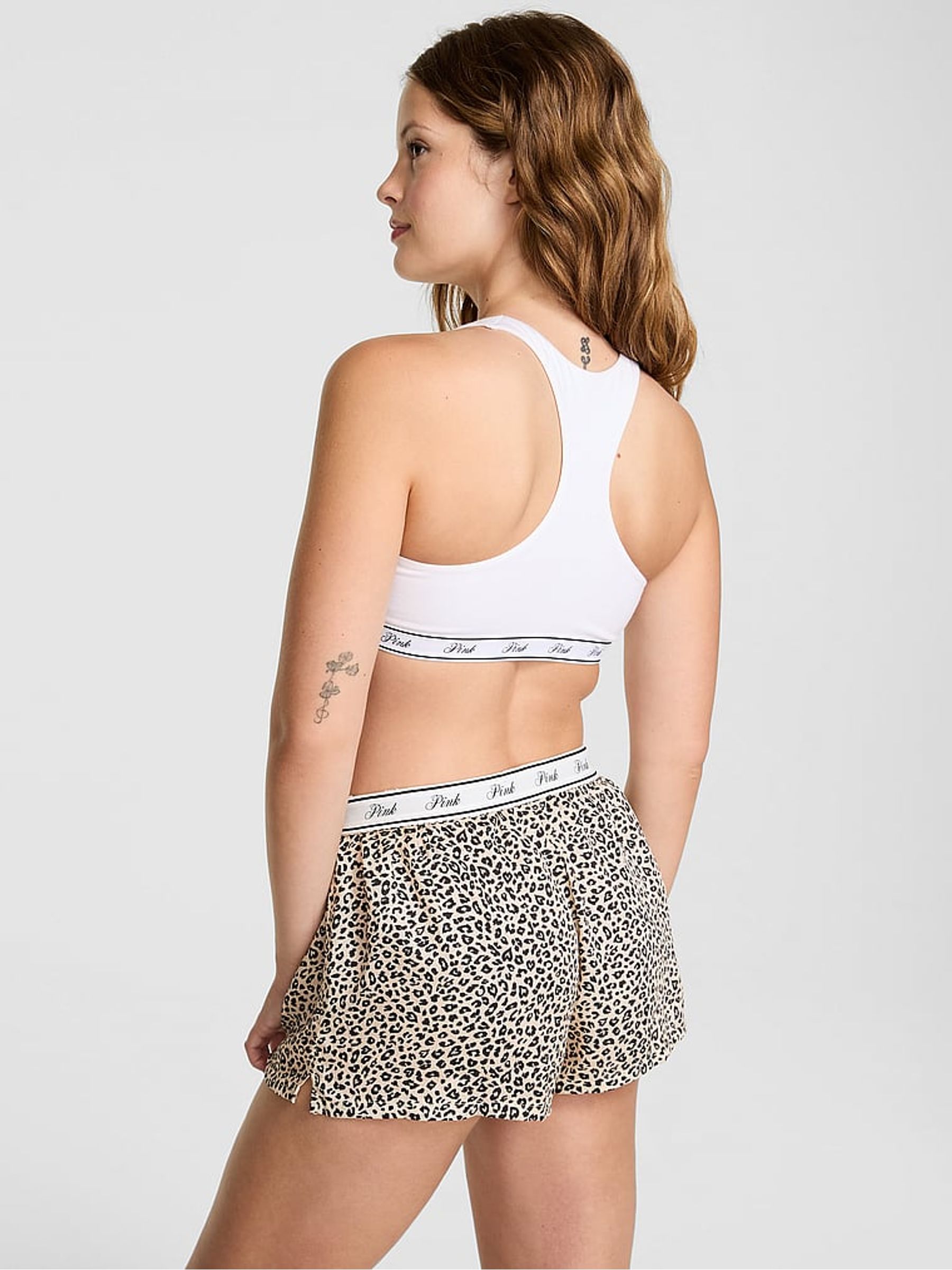 Brown Leopard Short Pyjama Bottoms - Image 2 of 2