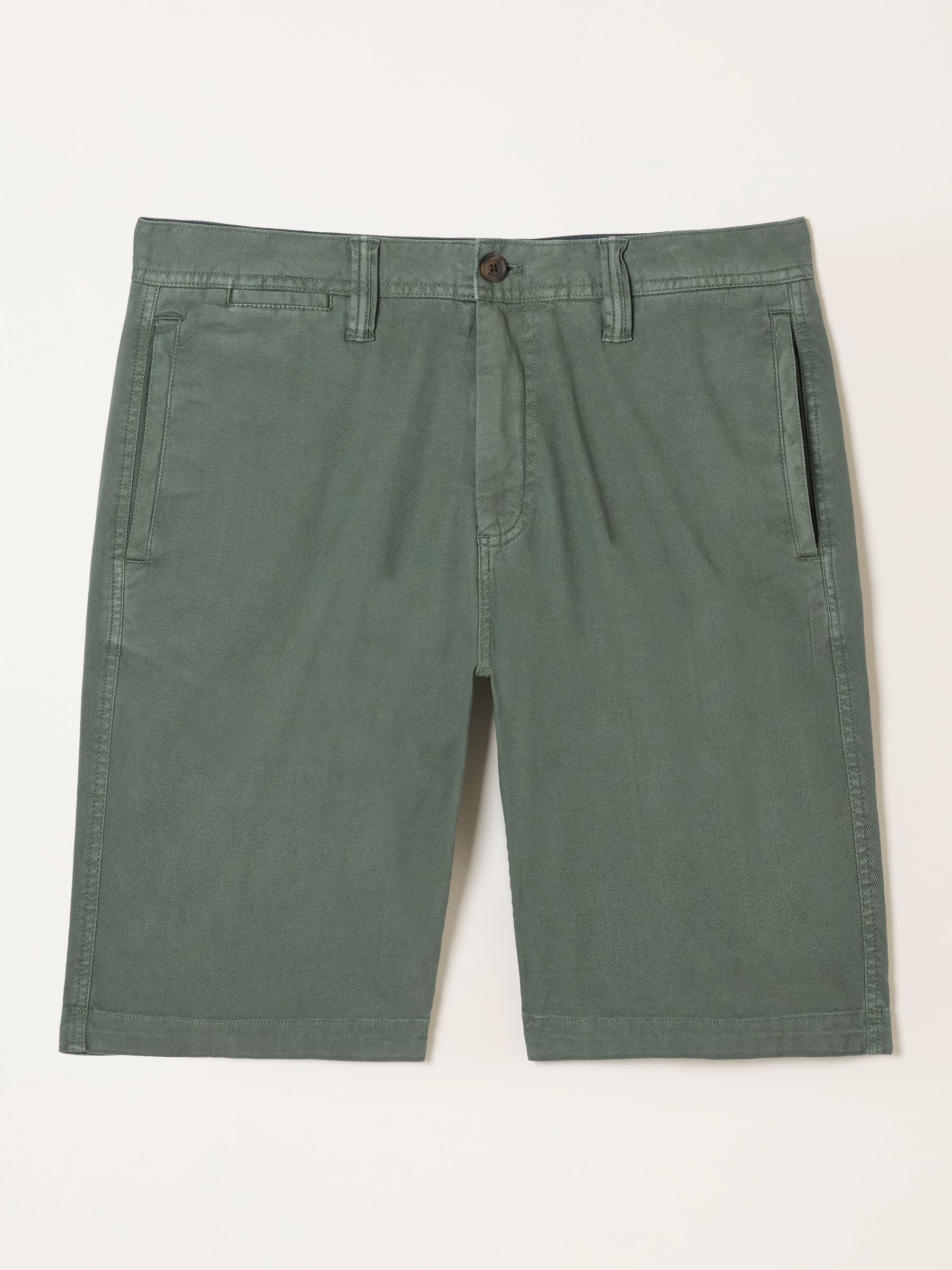 Stow Green Garment Dye Chino Shorts | FatFace USA
