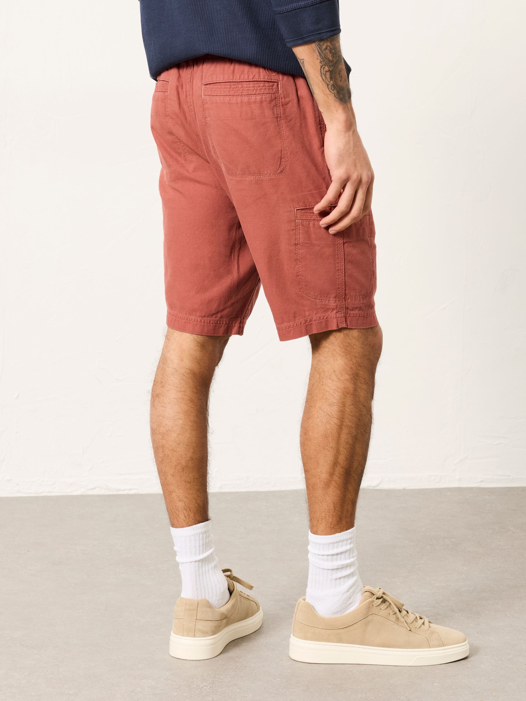 Rust Red Stow Garment Dye Chino Shorts - Image 2 of 7