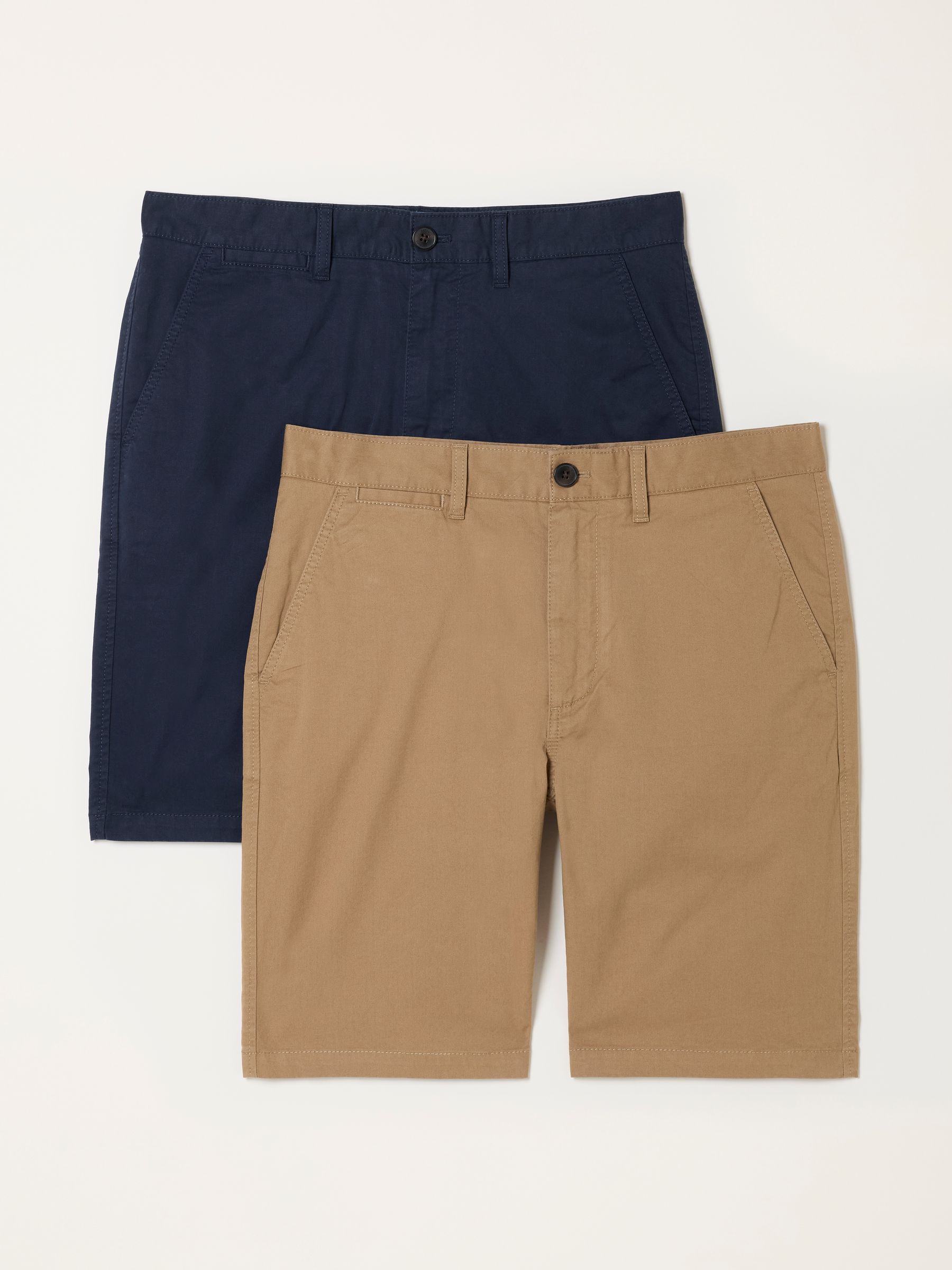 Navy 2 Pack Chino Shorts - Image 1 of 8
