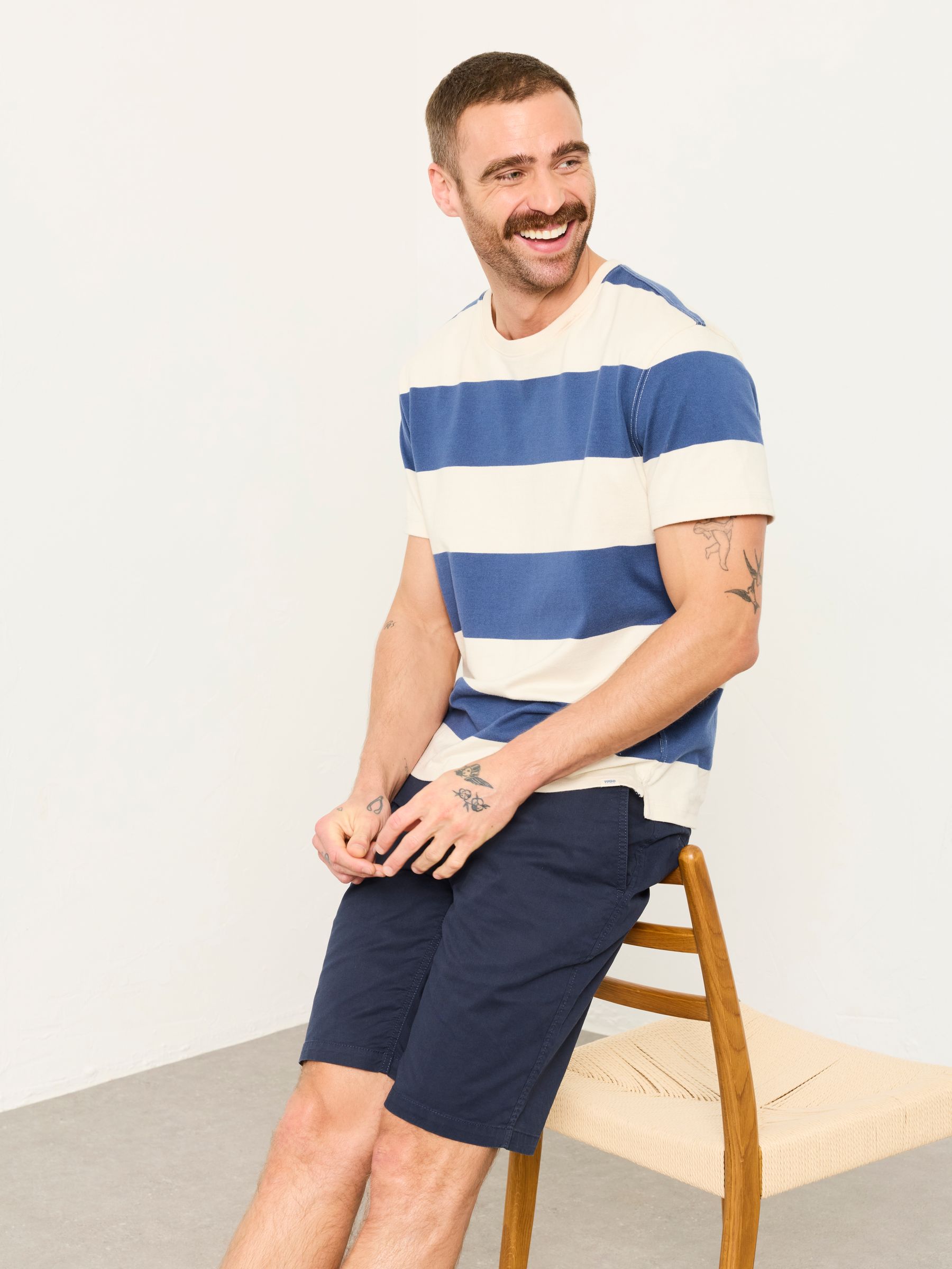 Navy 2 Pack Chino Shorts - Image 4 of 8