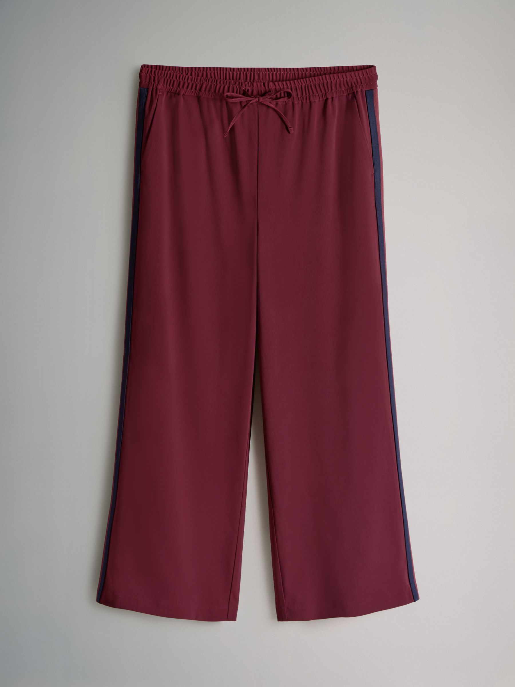 Burgundy Red/Navy Blue - 2 Pack Side Stripe Trackpants - Image 3 of 5