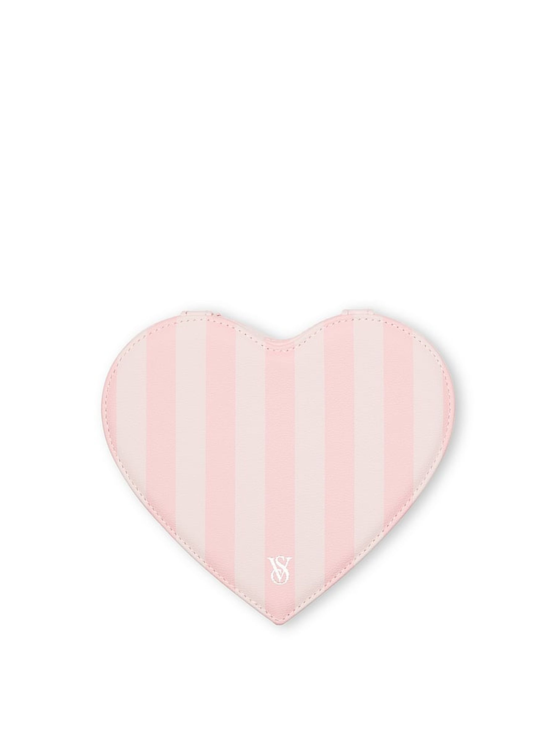 Heritage Stripe Pink Heart Jewellery Box - Image 1 of 3