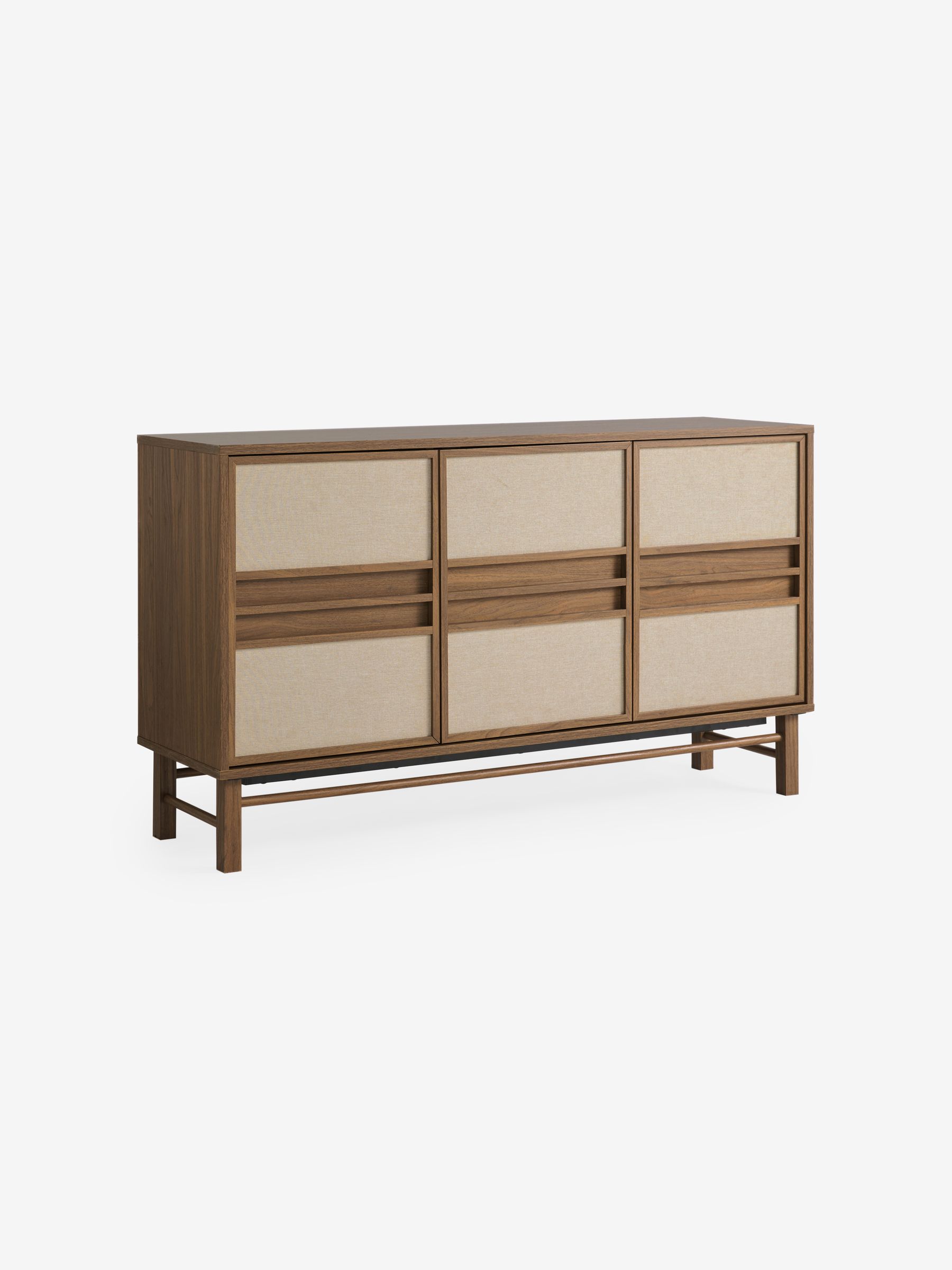 Almelo Large Large Sideboard in Dark Wood Effect - Image 4 of 5