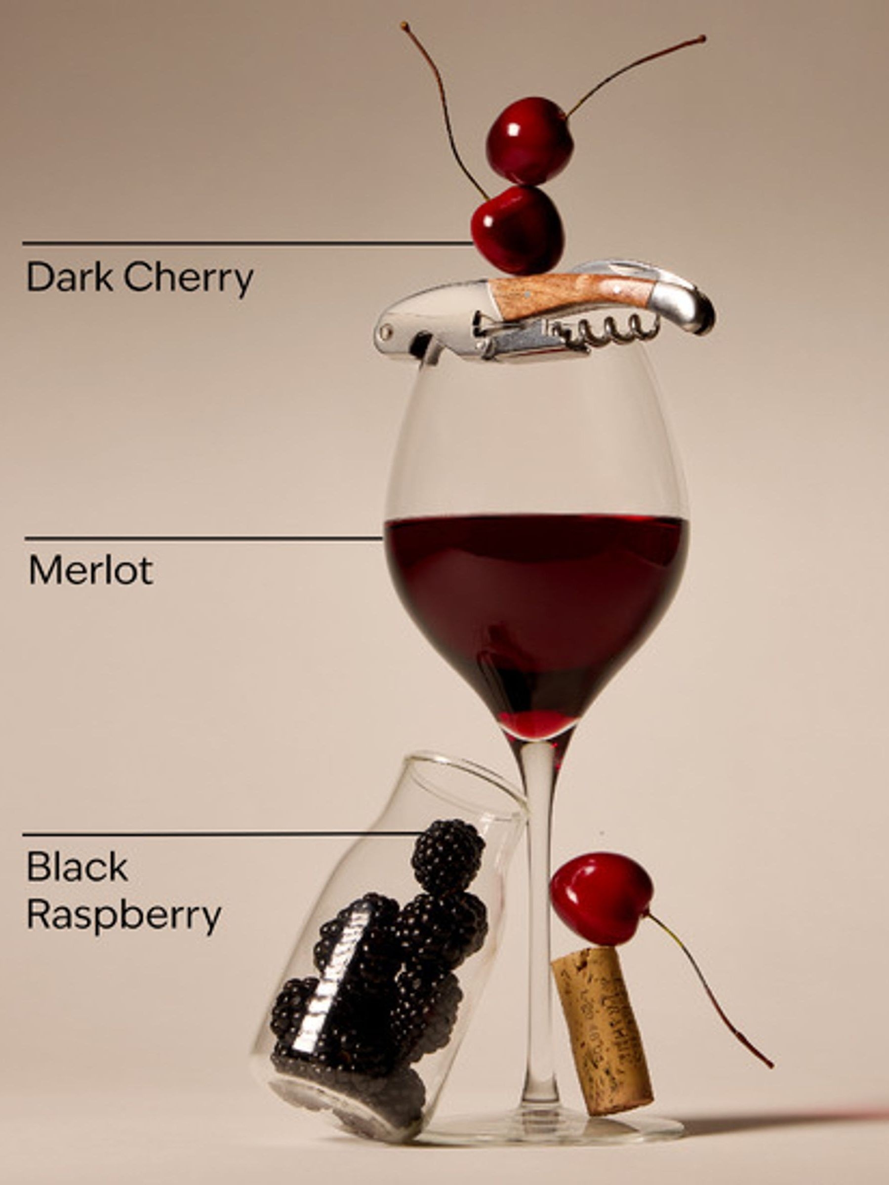 Black Cherry Merlot Candle 411g 3 Wick - Image 2 of 2