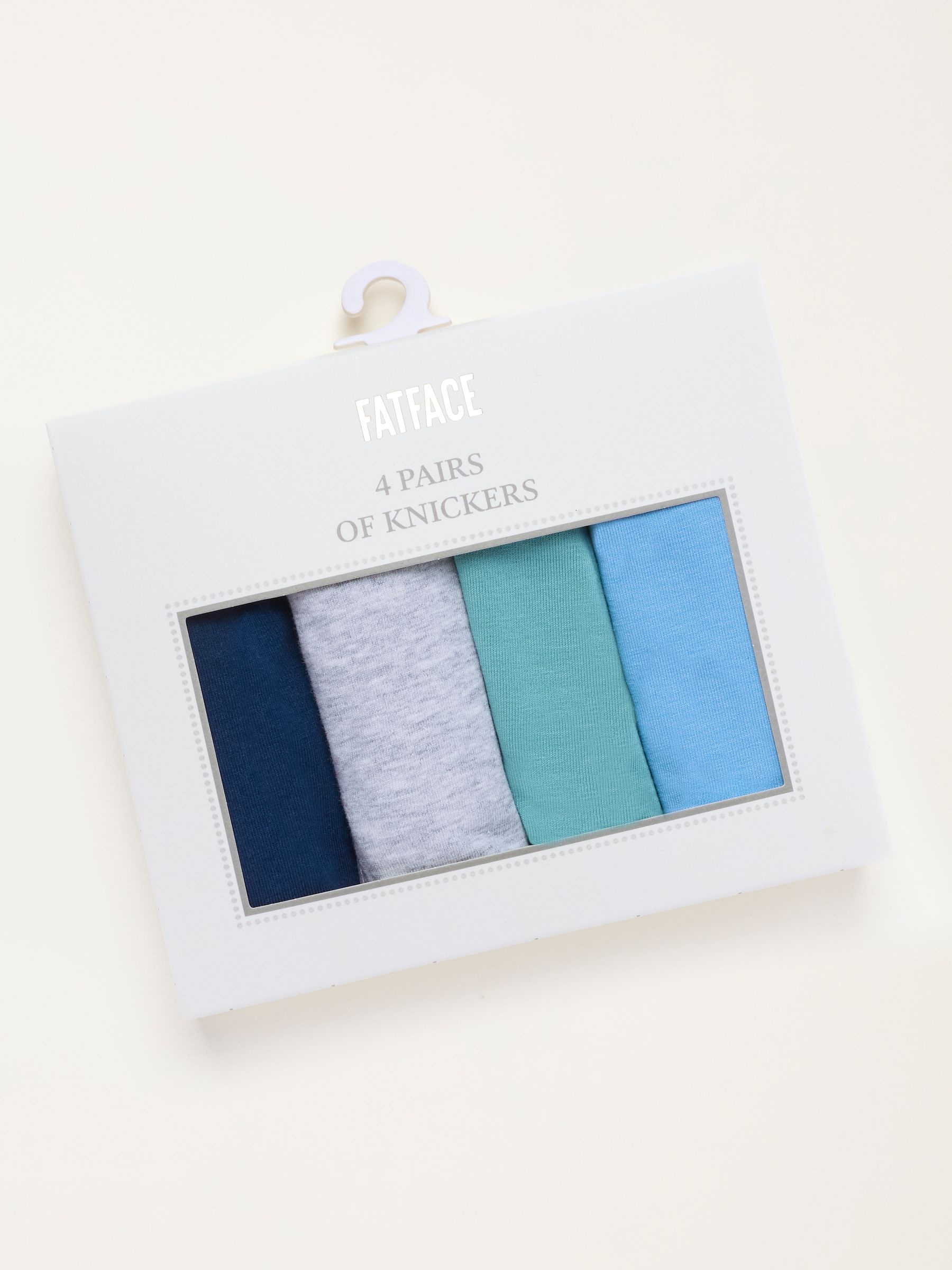 BlueGrey 4 Pack of Plain Classic Knickers - Image 2 of 3 BlueGrey 4 Pack of Plain Classic Knickers - Image 2 of 3