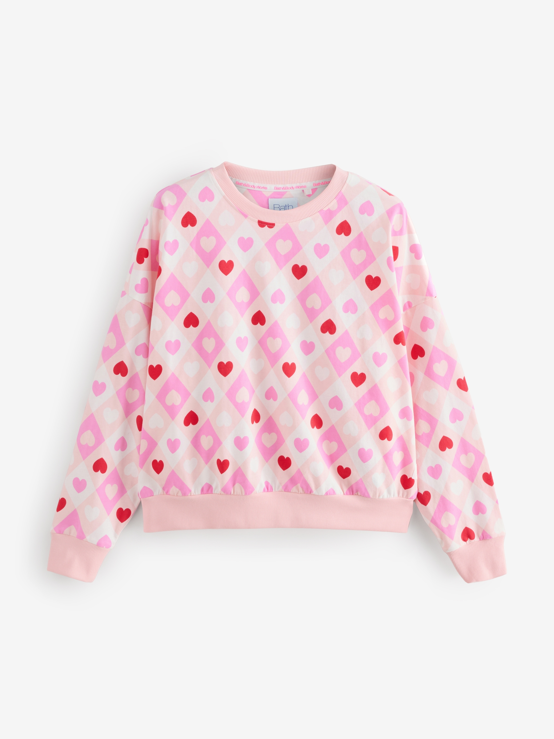 Pink Hearts Twosie Pyjamas - Image 8 of 15