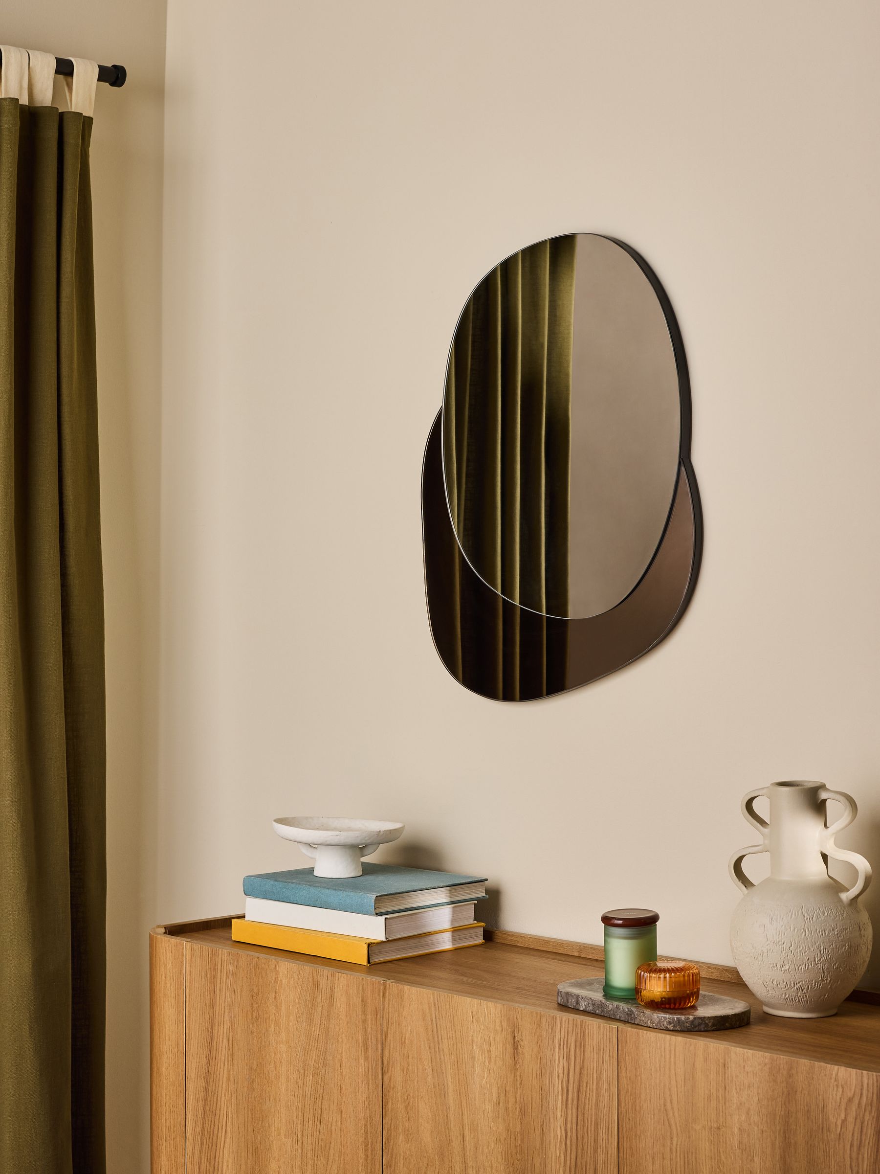 Nysa Mirror in Brown - Image 1 of 4