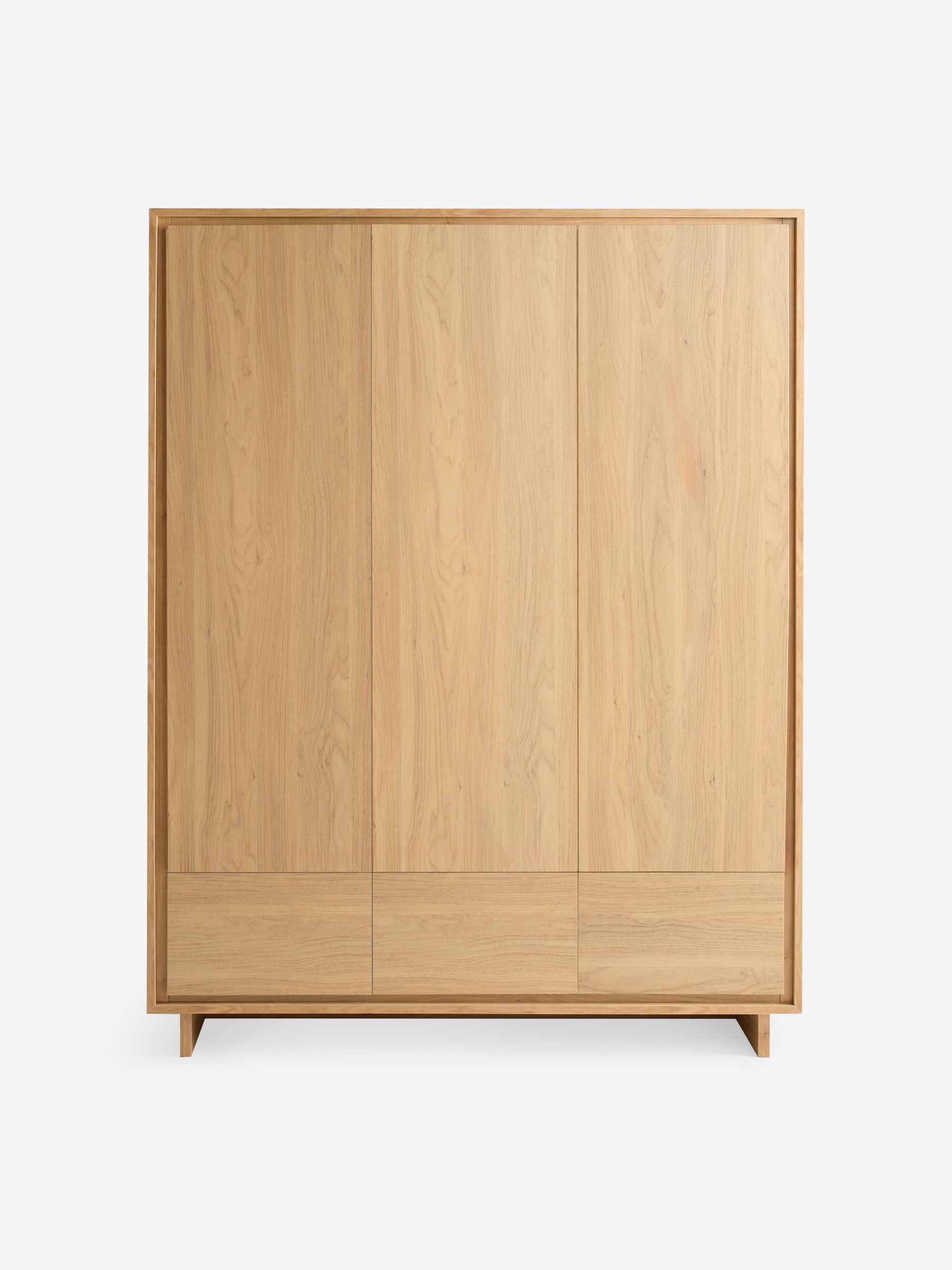 Oak Kaci Triple Wardrobe - Image 7 of 7 Oak Kaci Triple Wardrobe - Image 7 of 7