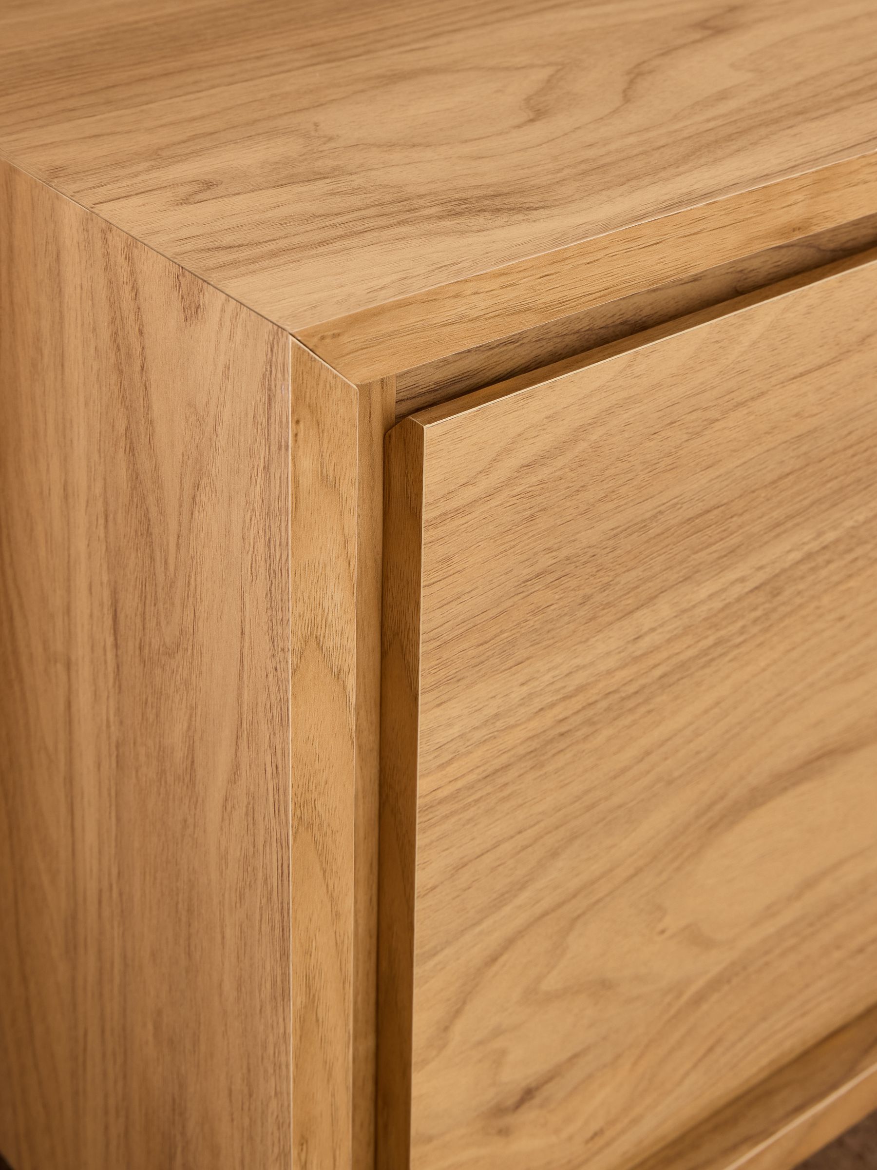 Kaci Corner Up to 50 Inch TV Unit in Oak Effect - Image 4 of 7