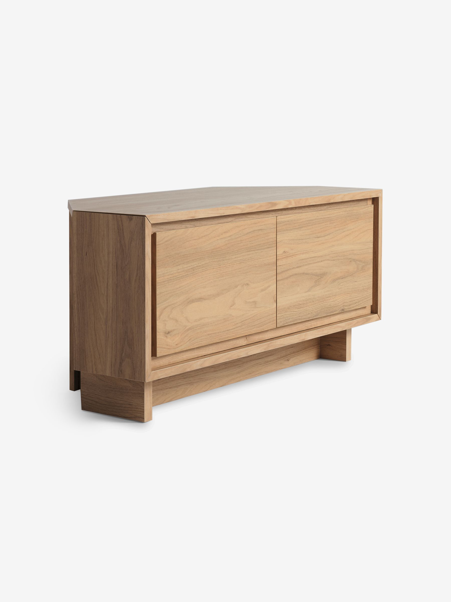 Kaci Corner Up to 50 Inch TV Unit in Oak Effect - Image 6 of 7