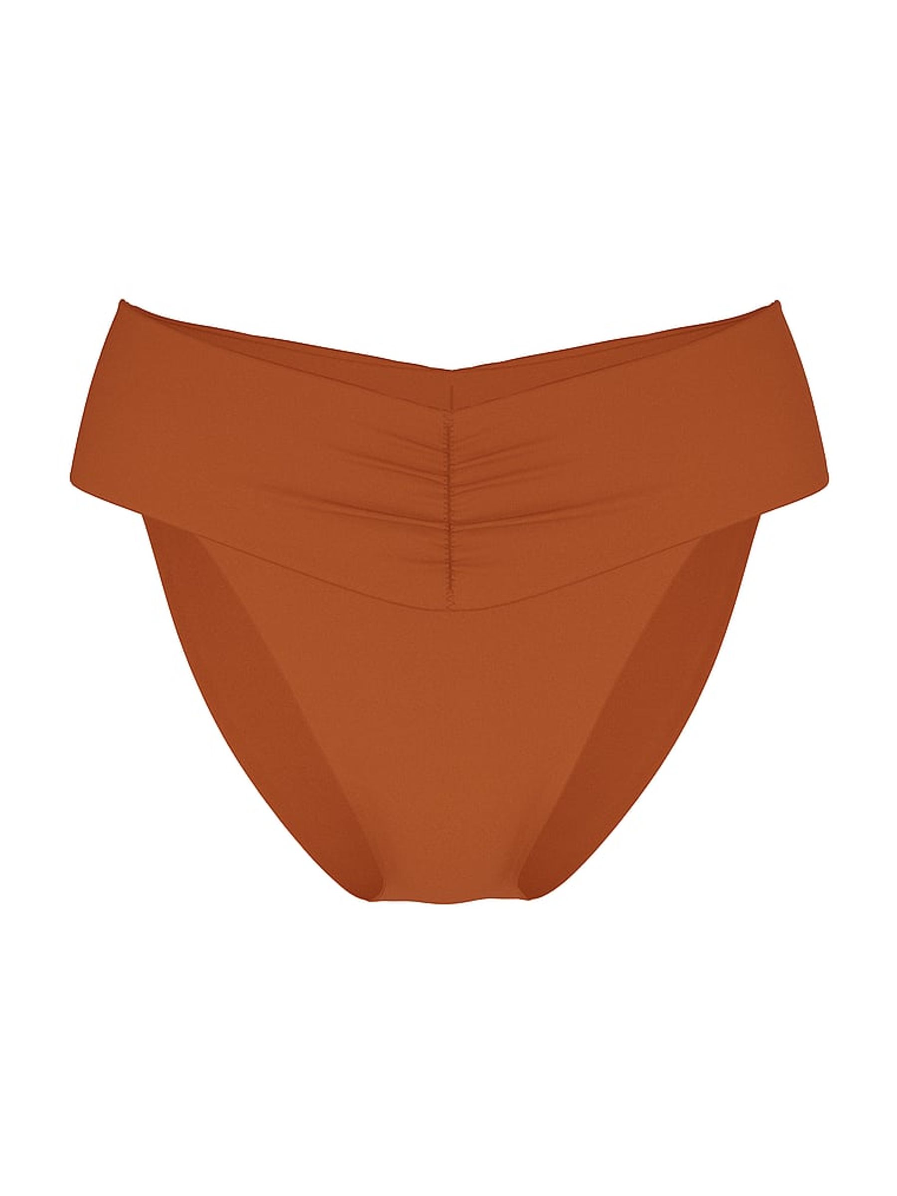 Cinnamon Brown High Waist Bikini Bottoms - Image 3 of 3