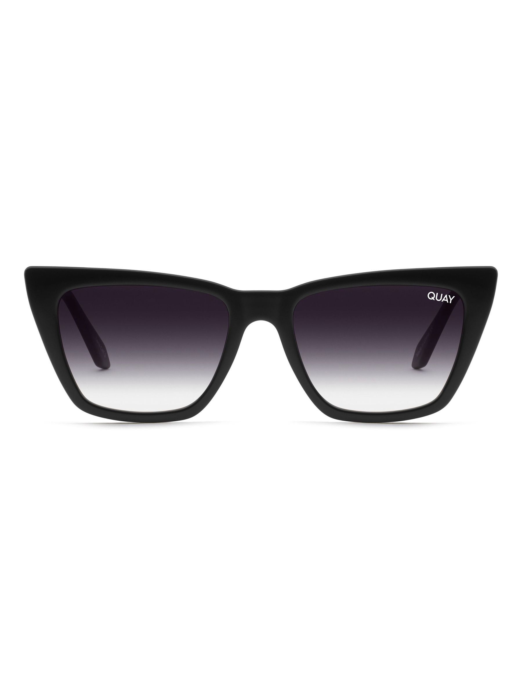 QUAY Black Call The Shots Sunglasses - Image 1 of 2