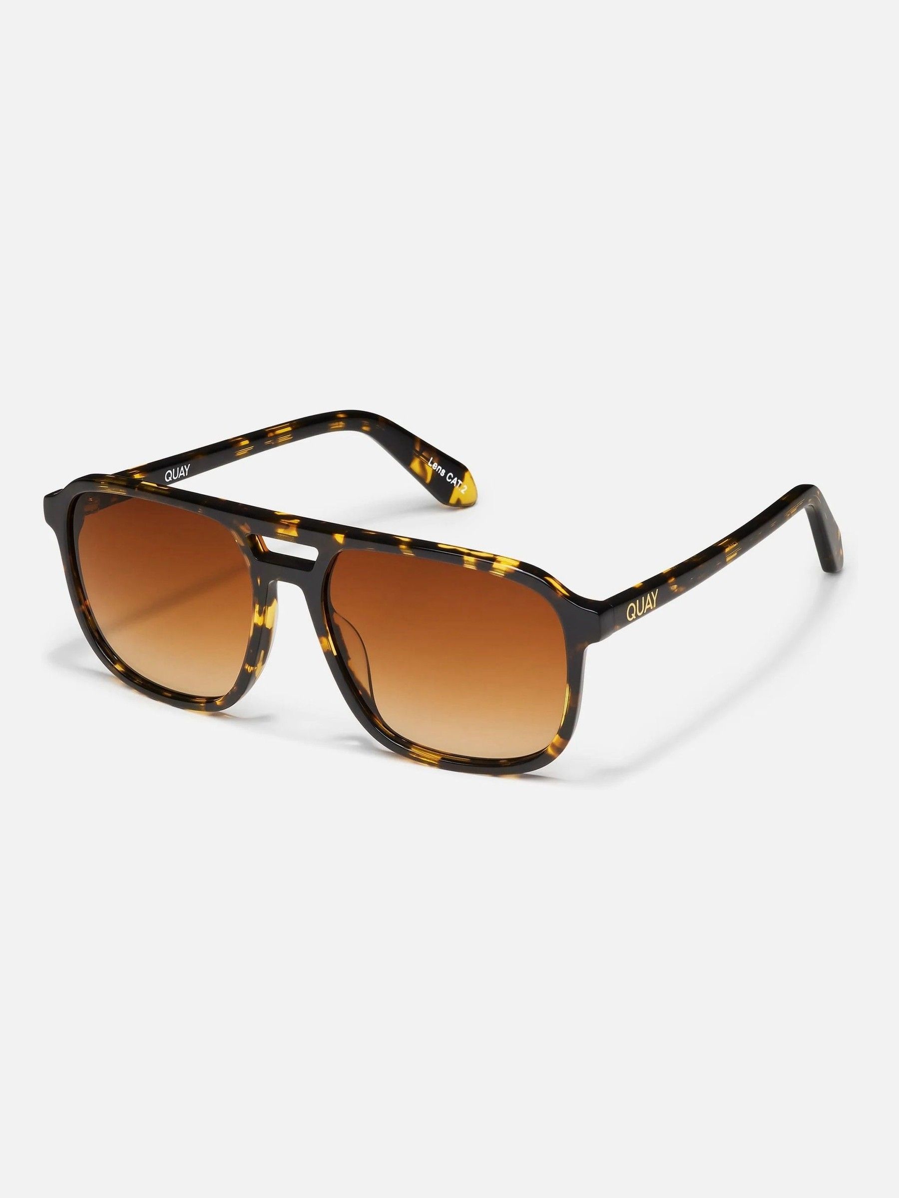 QUAY Brown On The Fly Sunglasses - Image 6 of 6