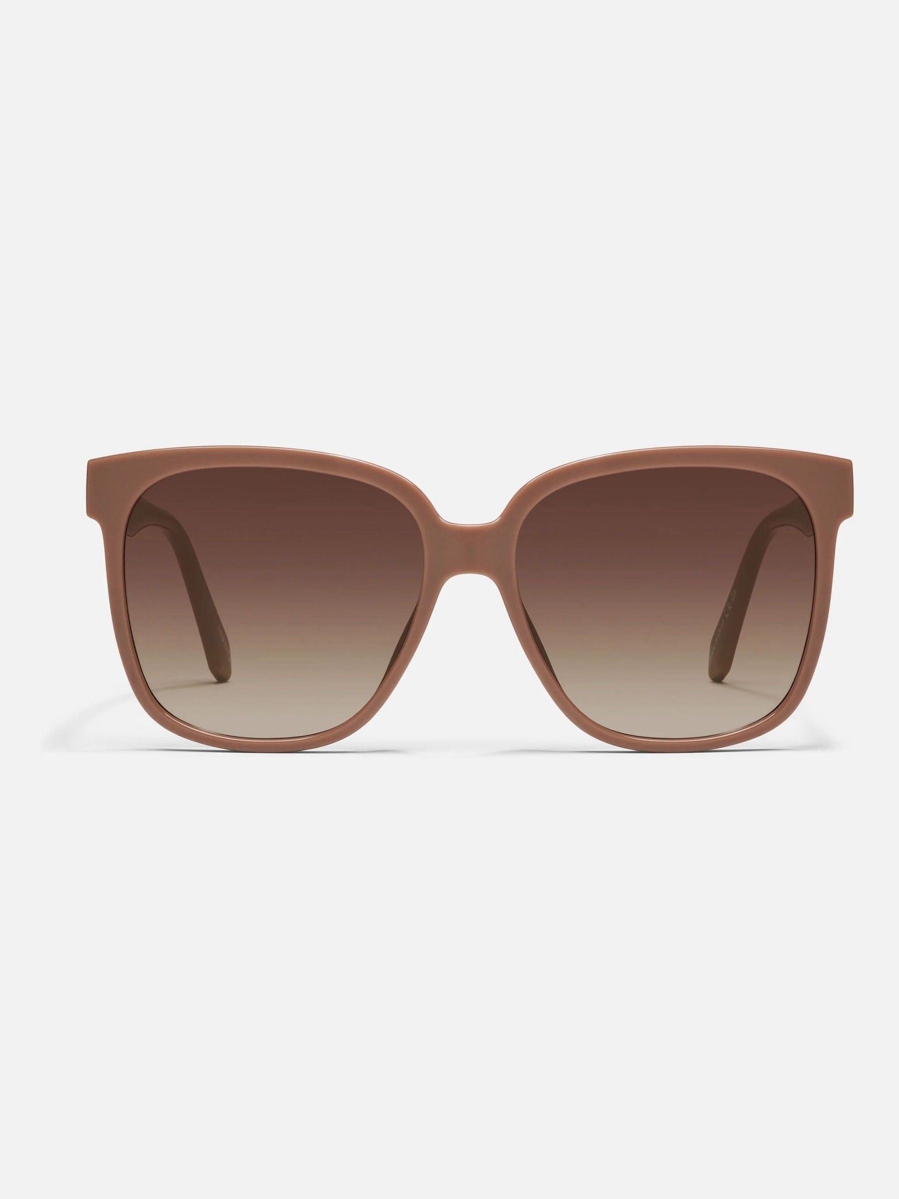 QUAY Brown Wide Awake Sunglass - Image 1 of 2