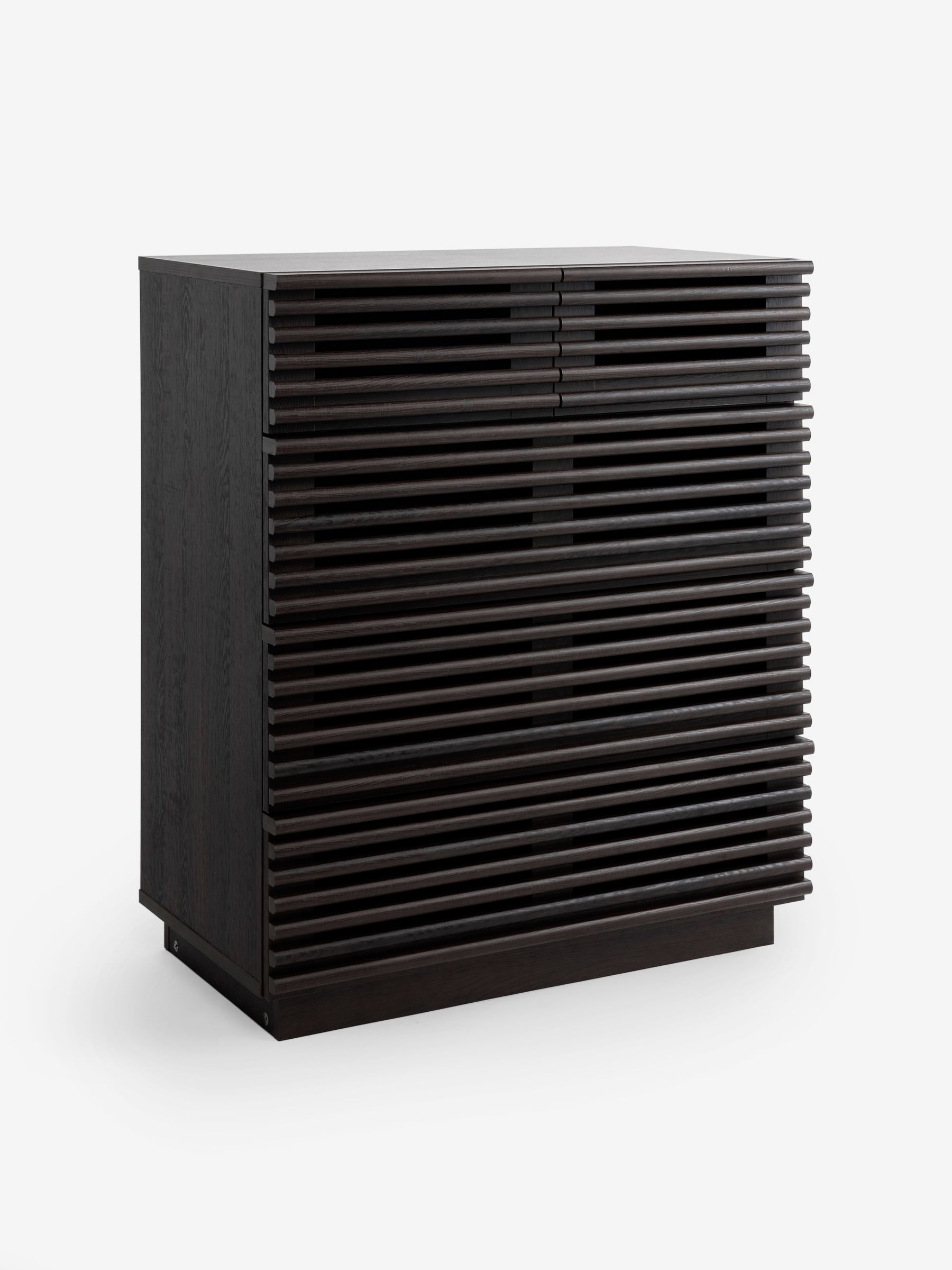 Tulma 5 Drawer Chest in Dark Wood Effect - Image 4 of 5