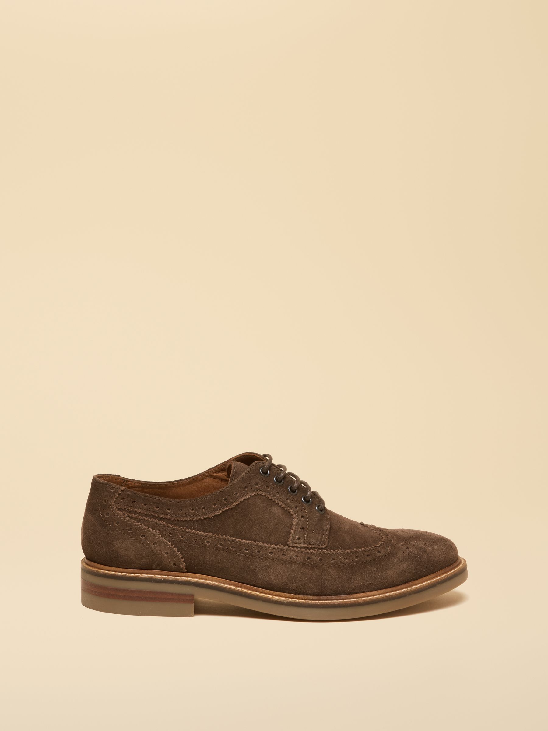 Brown Suede Brogue - Image 2 of 7