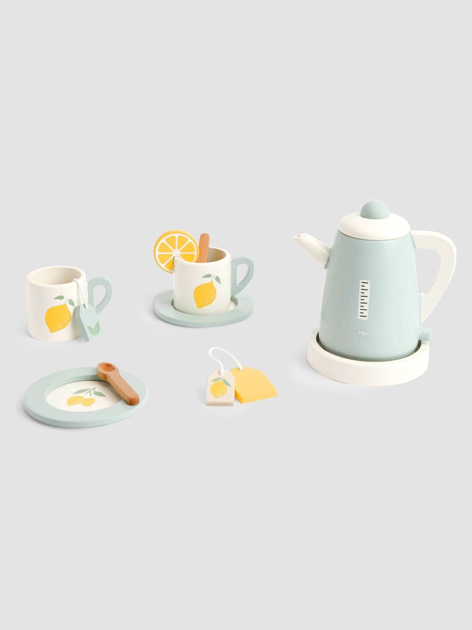 Kettle And Tea Cups - Image 1 of 3