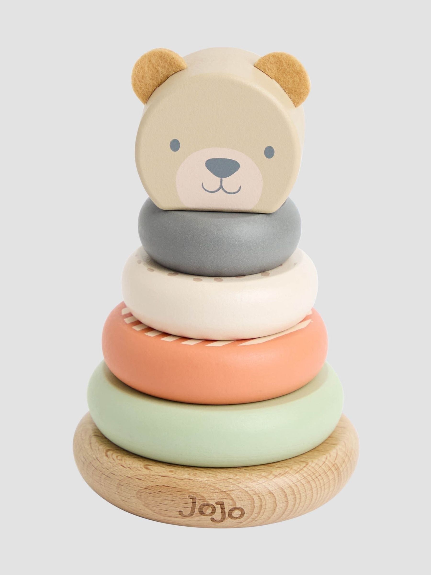 Wooden Bear Stacker - Image 1 of 4