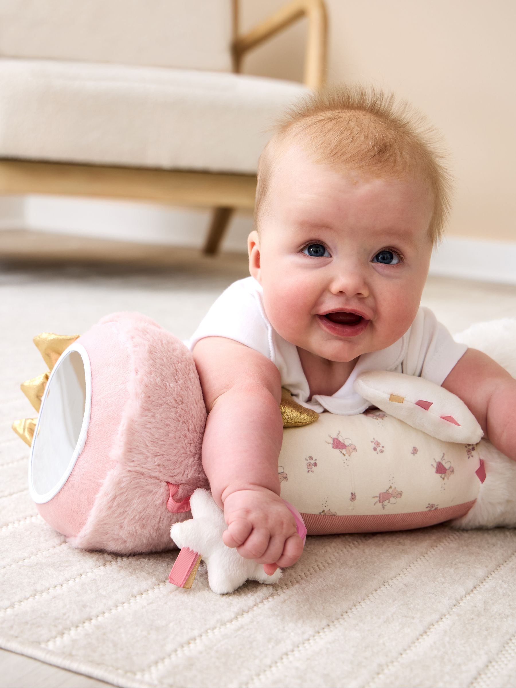 Fairy Mouse Tummy Time Roller - Image 1 of 9