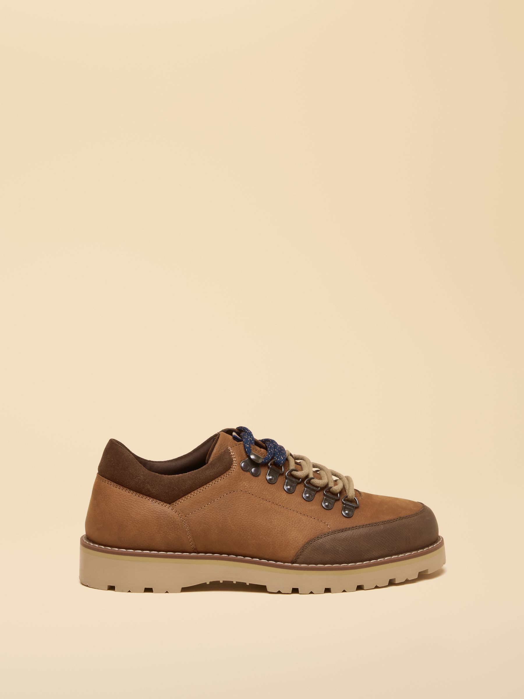 Tan Brown Leather Hiker Boots - Image 2 of 7