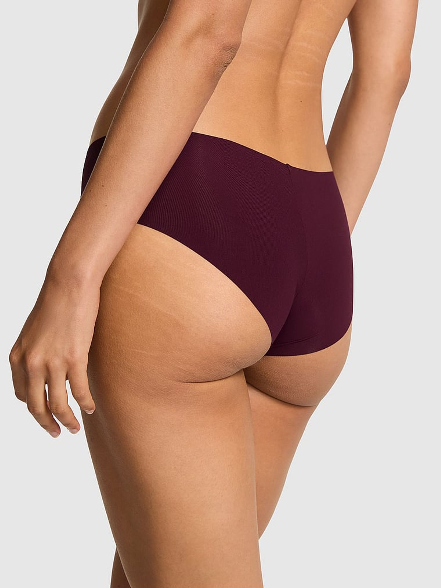 Purple Rose Hipster No Show Rib Knickers - Image 2 of 3
