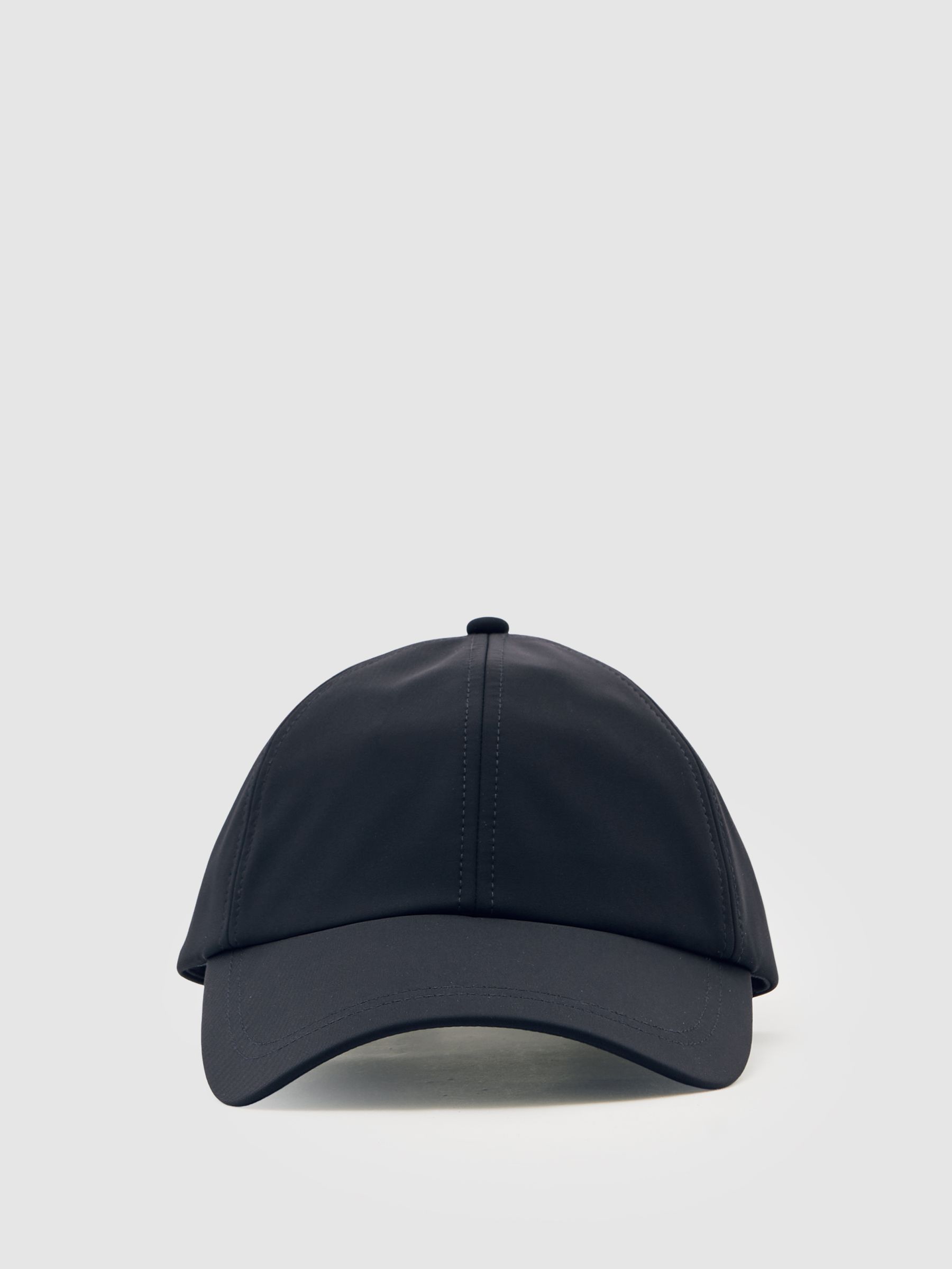 Embroidered Logo Tech Baseball Cap in Navy - Image 1 of 5