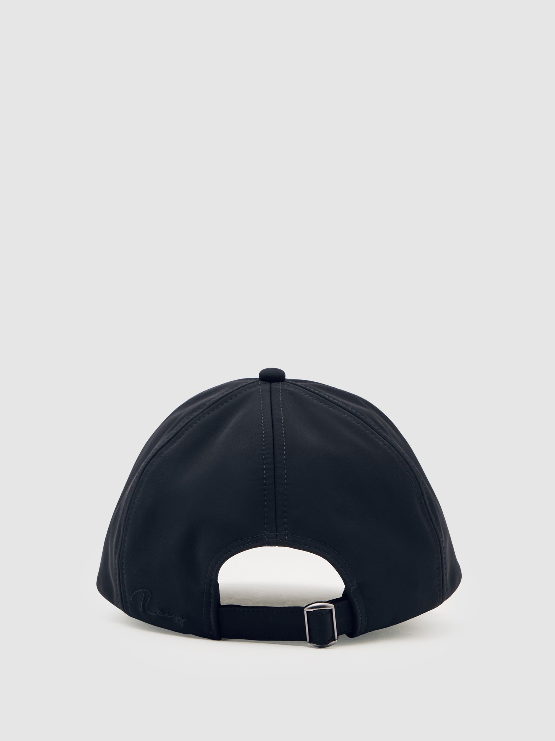 Embroidered Logo Tech Baseball Cap in Navy - Image 4 of 5