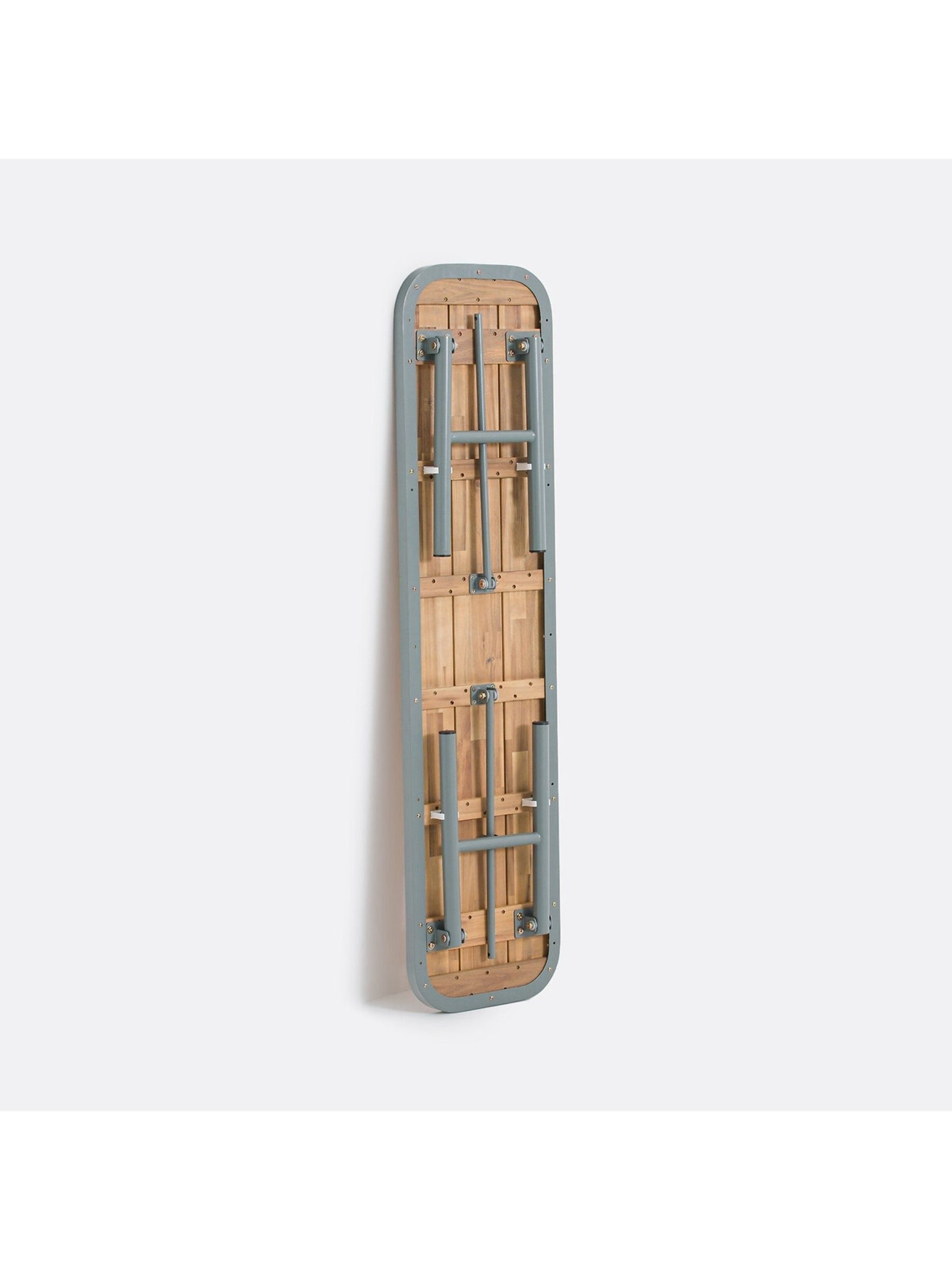 La Redoute Intérieurs Acacia Green Hanso Bench with Fold Away Legs - Image 6 of 6