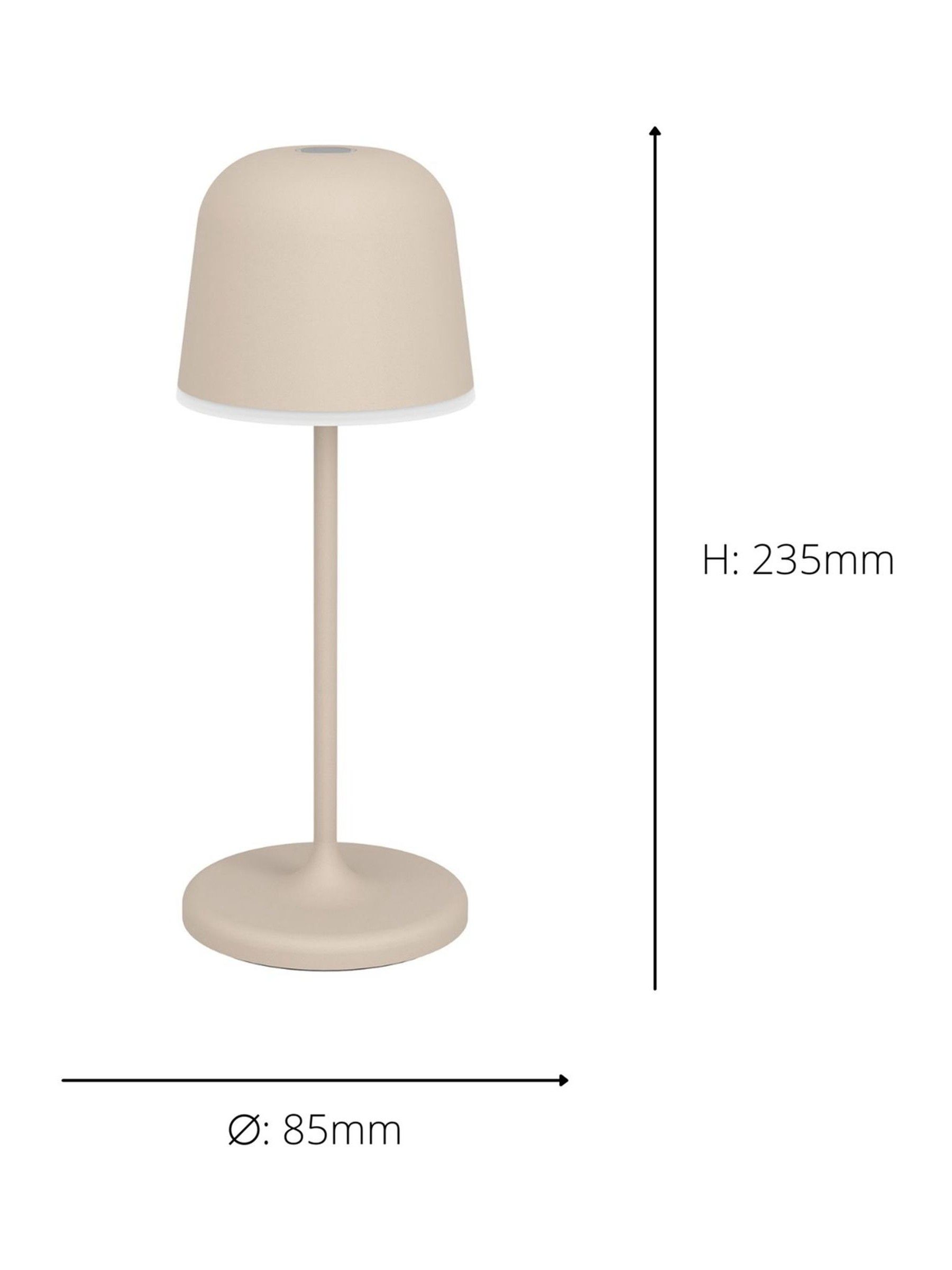 Eglo Sandy MANNERA-S Portable LED Table Light - Image 4 of 5