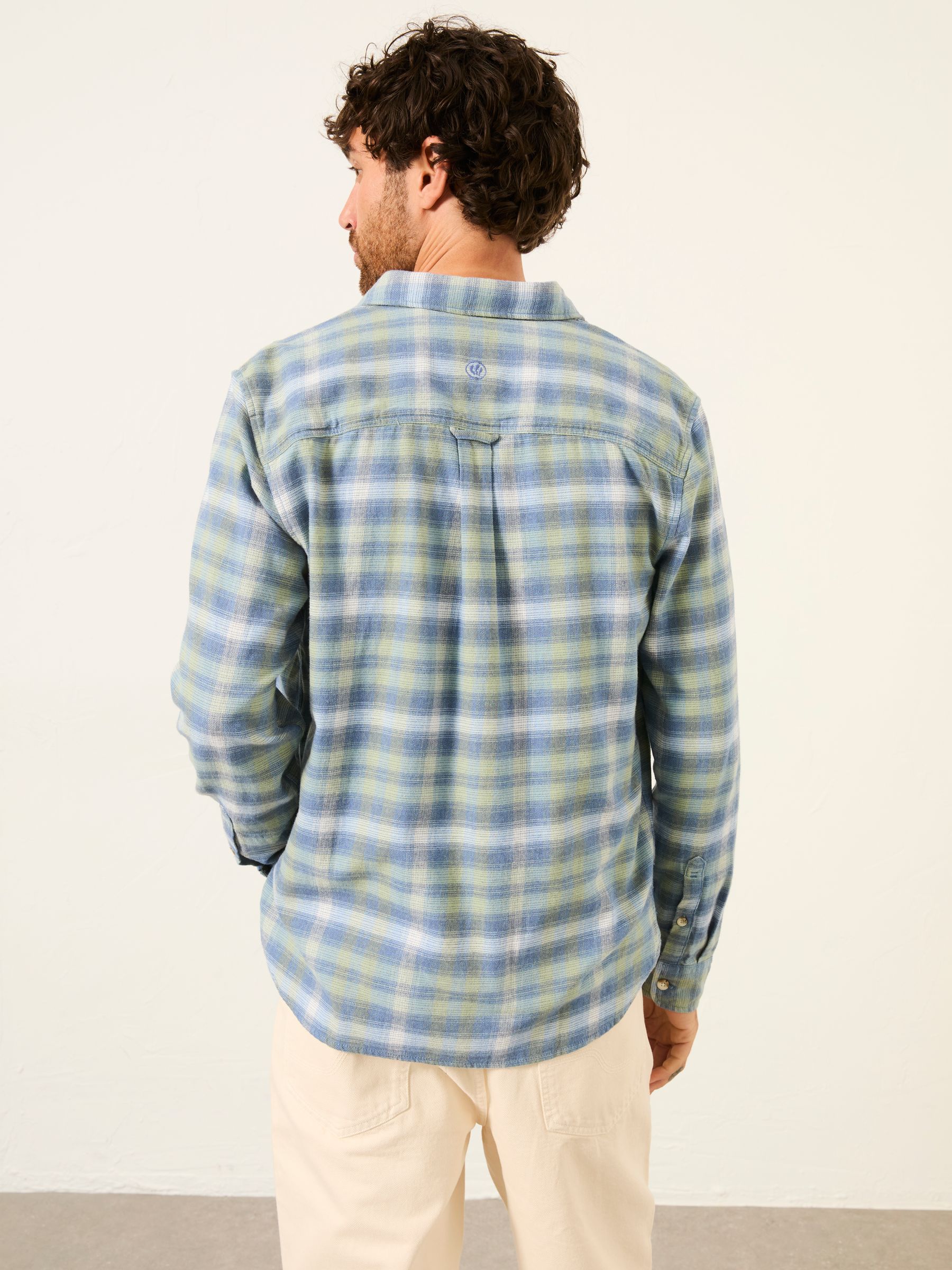 Elvin Mint Green Long Sleeve Check Shirt - Image 2 of 6