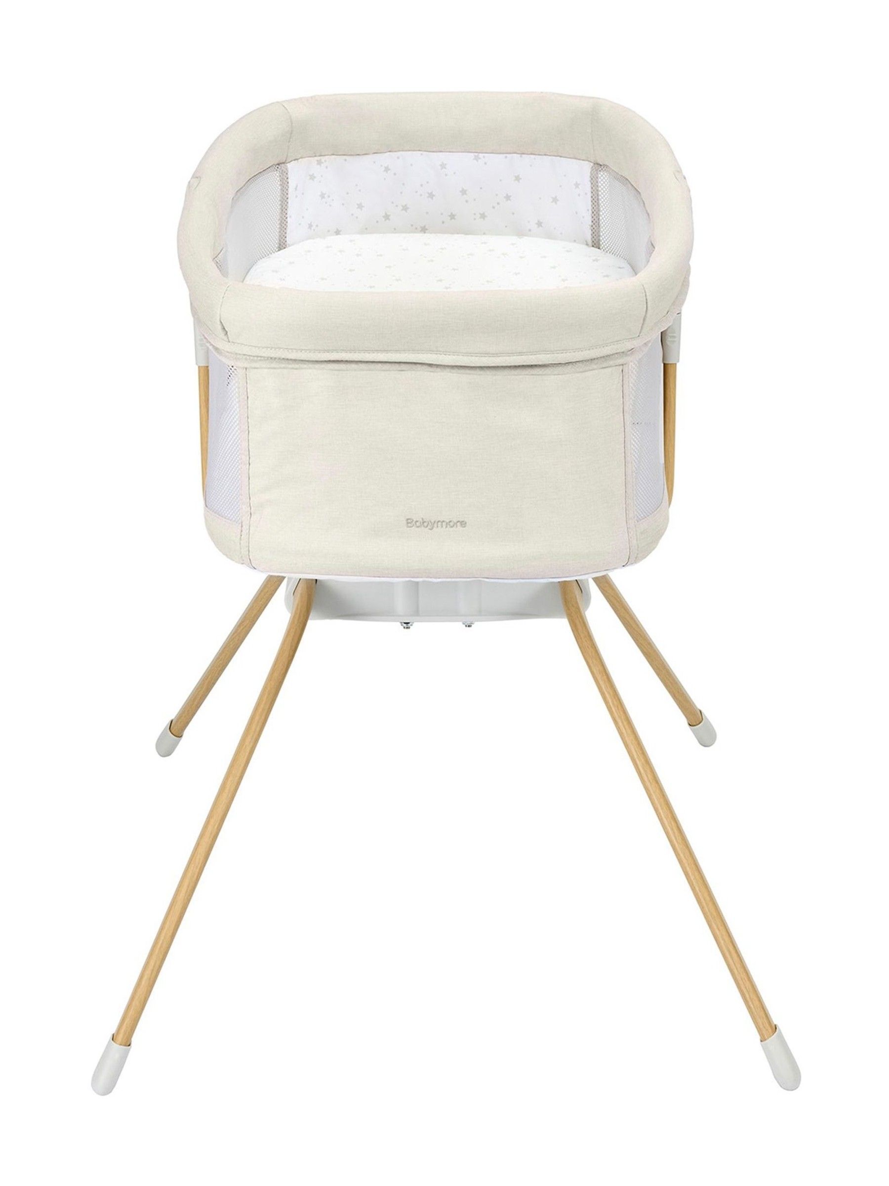 Babymore Cream Air Motion Gliding Crib - Image 4 of 6
